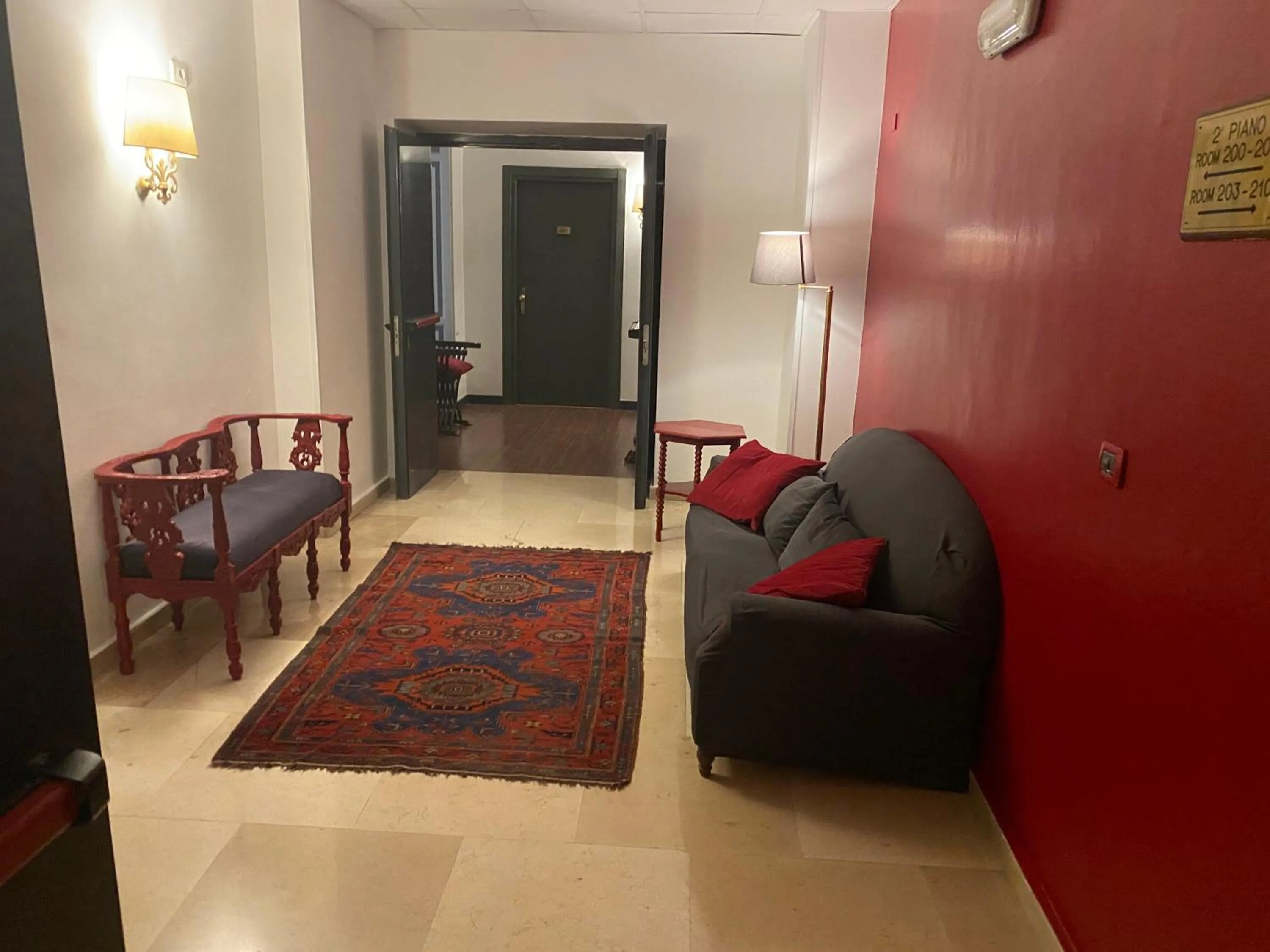 Decorative detail in Hotel del Real Orto Botanico