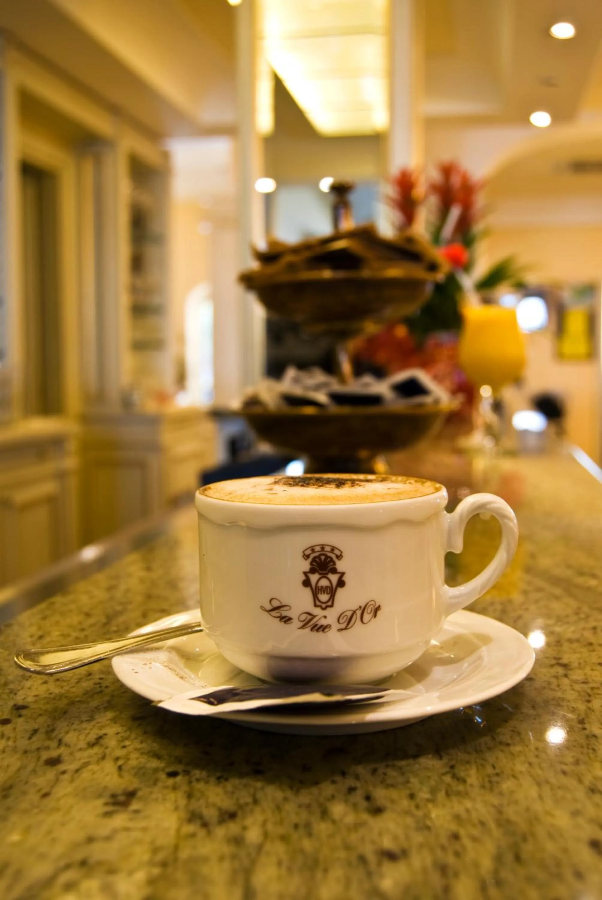 Drinks in Hotel La Vue d'Or