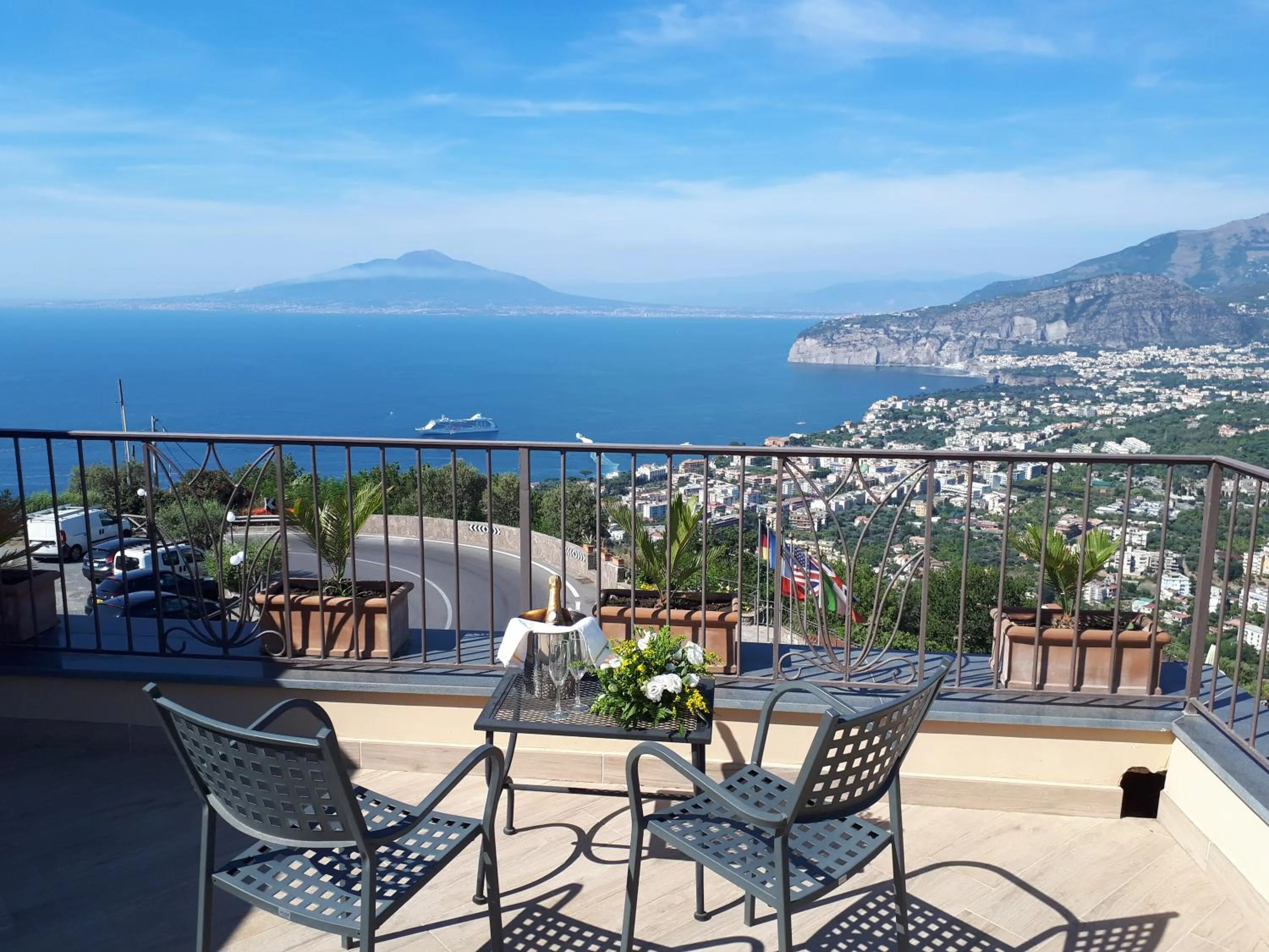 Sea view in Hotel La Vue d'Or