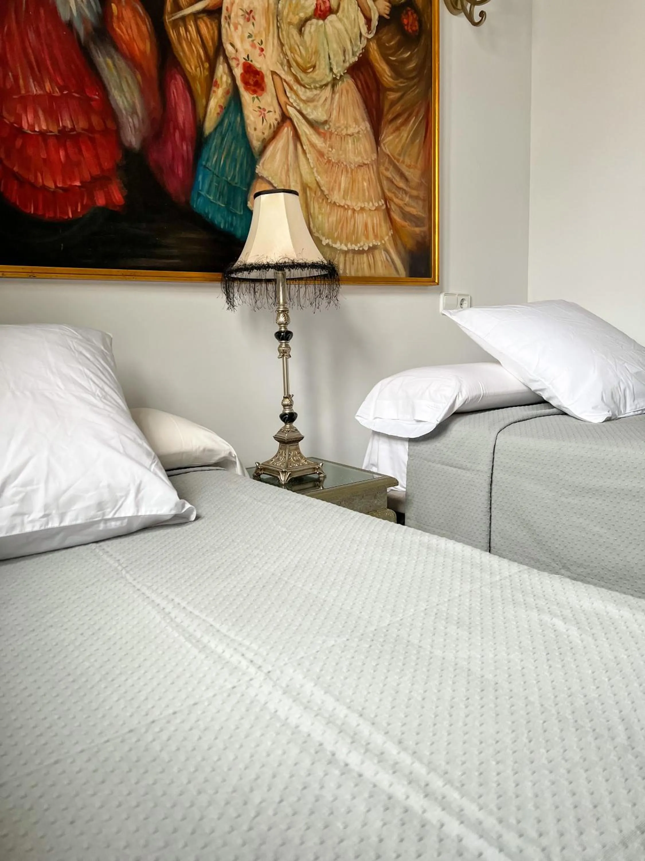 Bed in Hostal Servilia