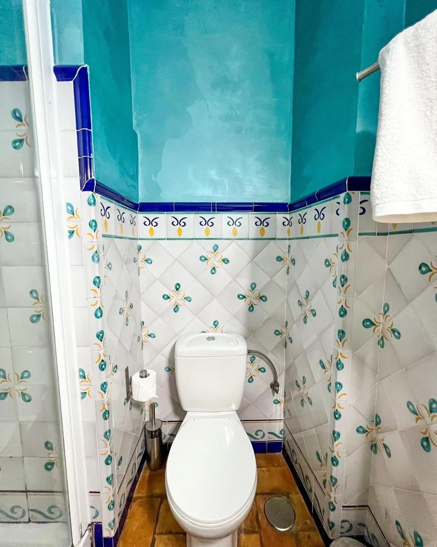 Toilet in Hostal Servilia