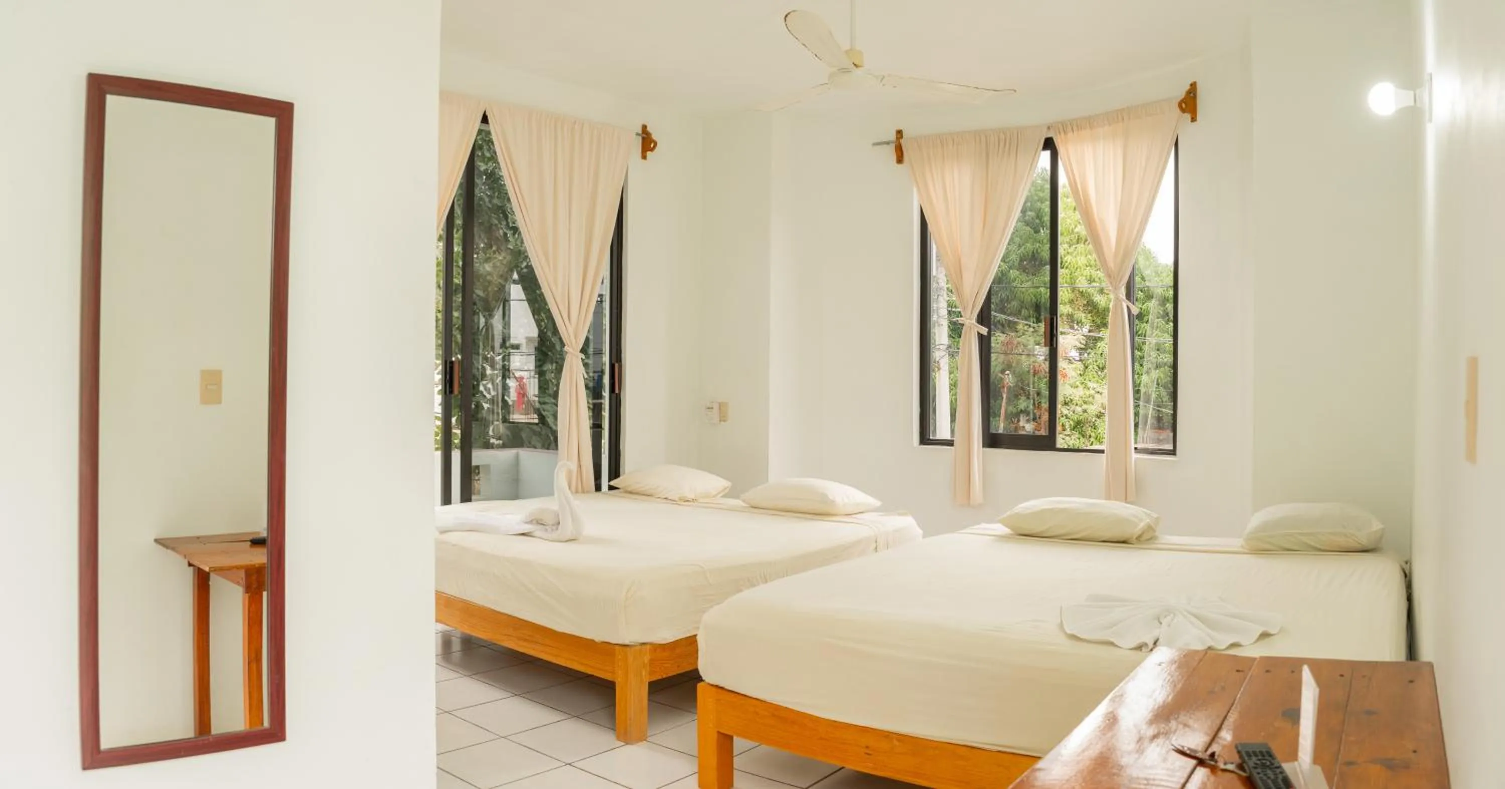 Bed in Hotel Palmarito