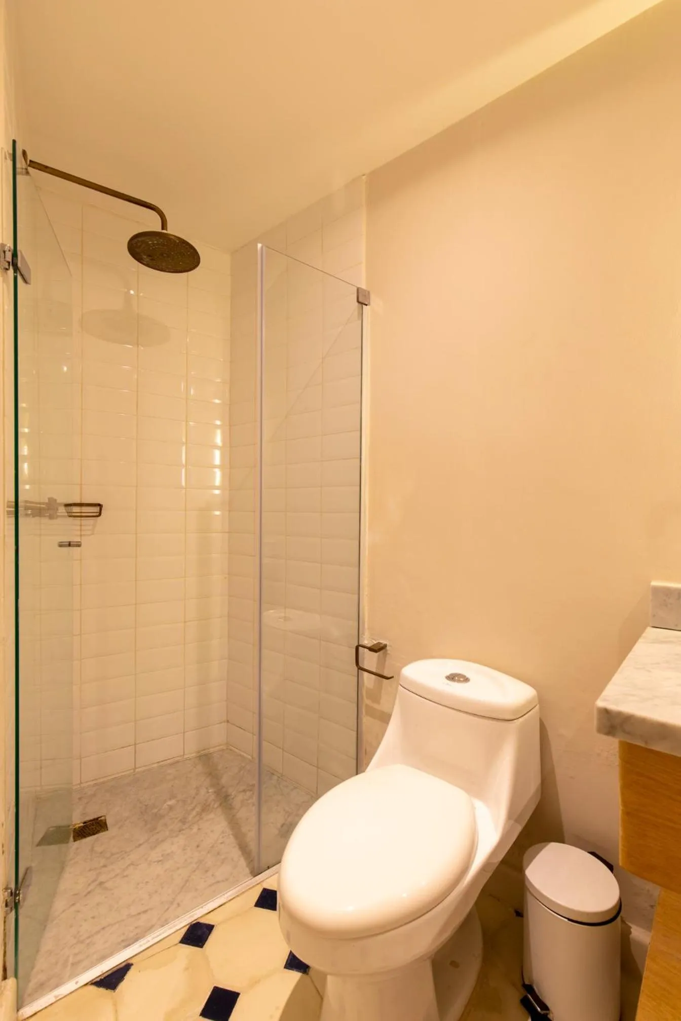 Shower in B Haus Hotel Boutique