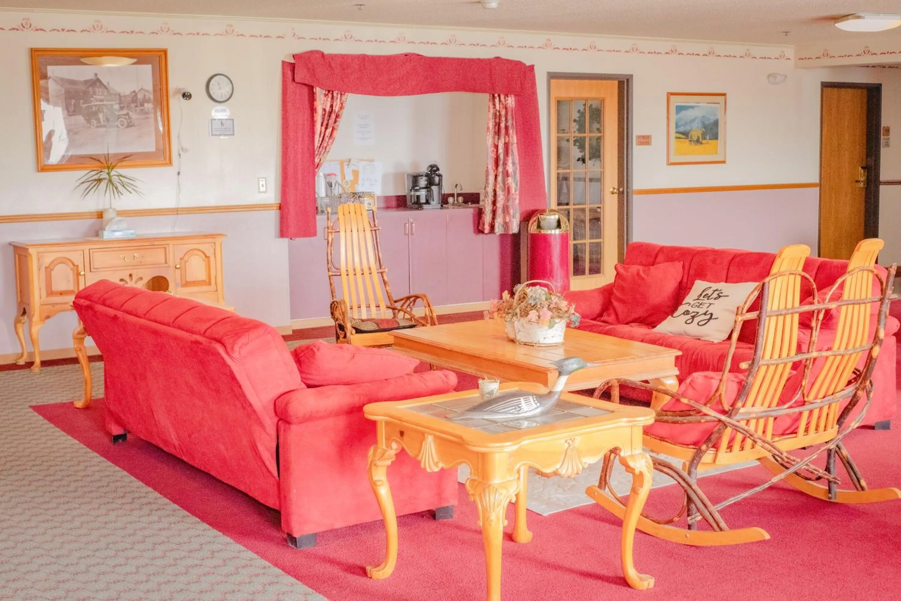 Seating Area in Cozy House Inn by Marifah