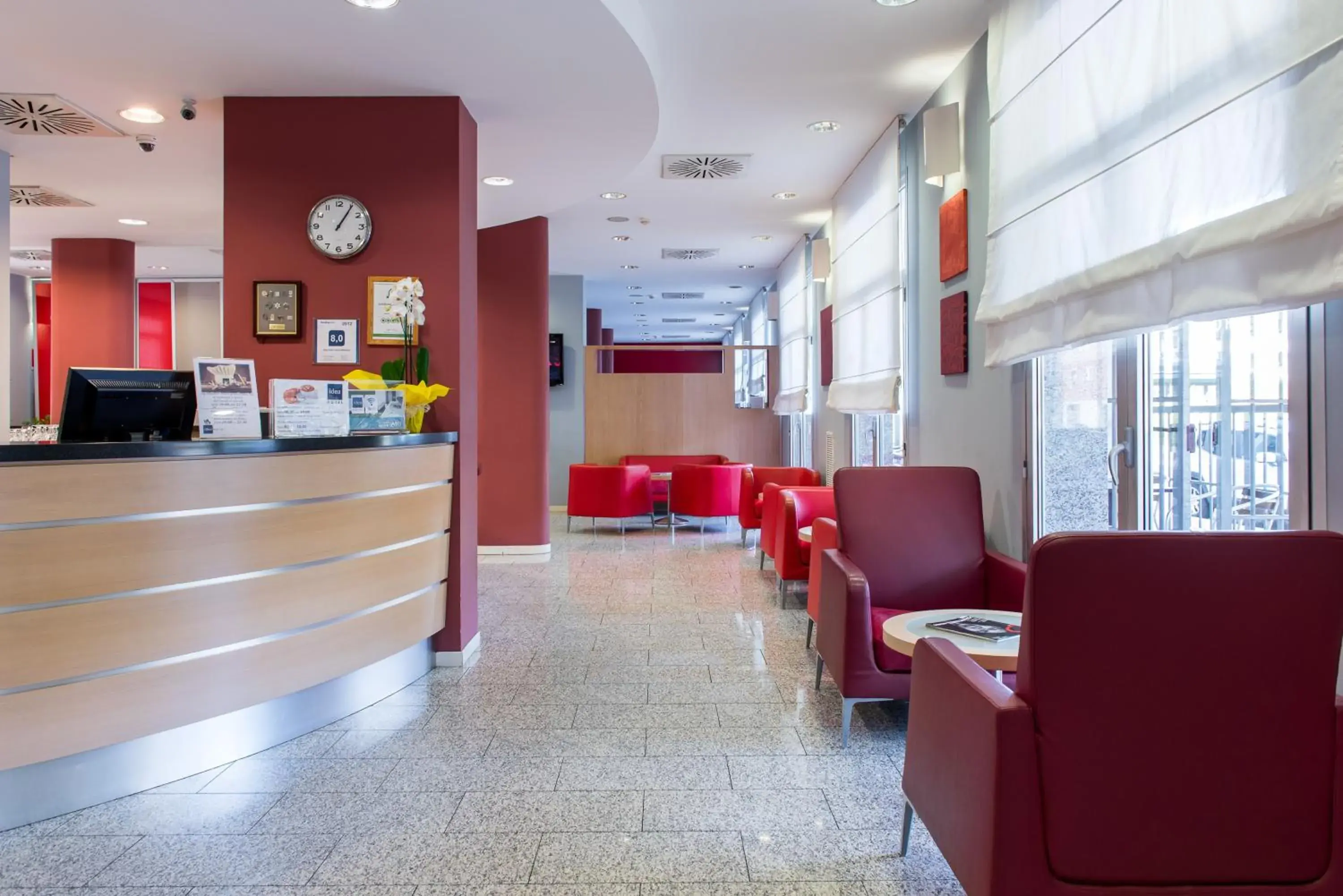 Lobby or reception in Idea Hotel Torino Mirafiori Lobby or reception in Idea Hotel Torino Mirafiori