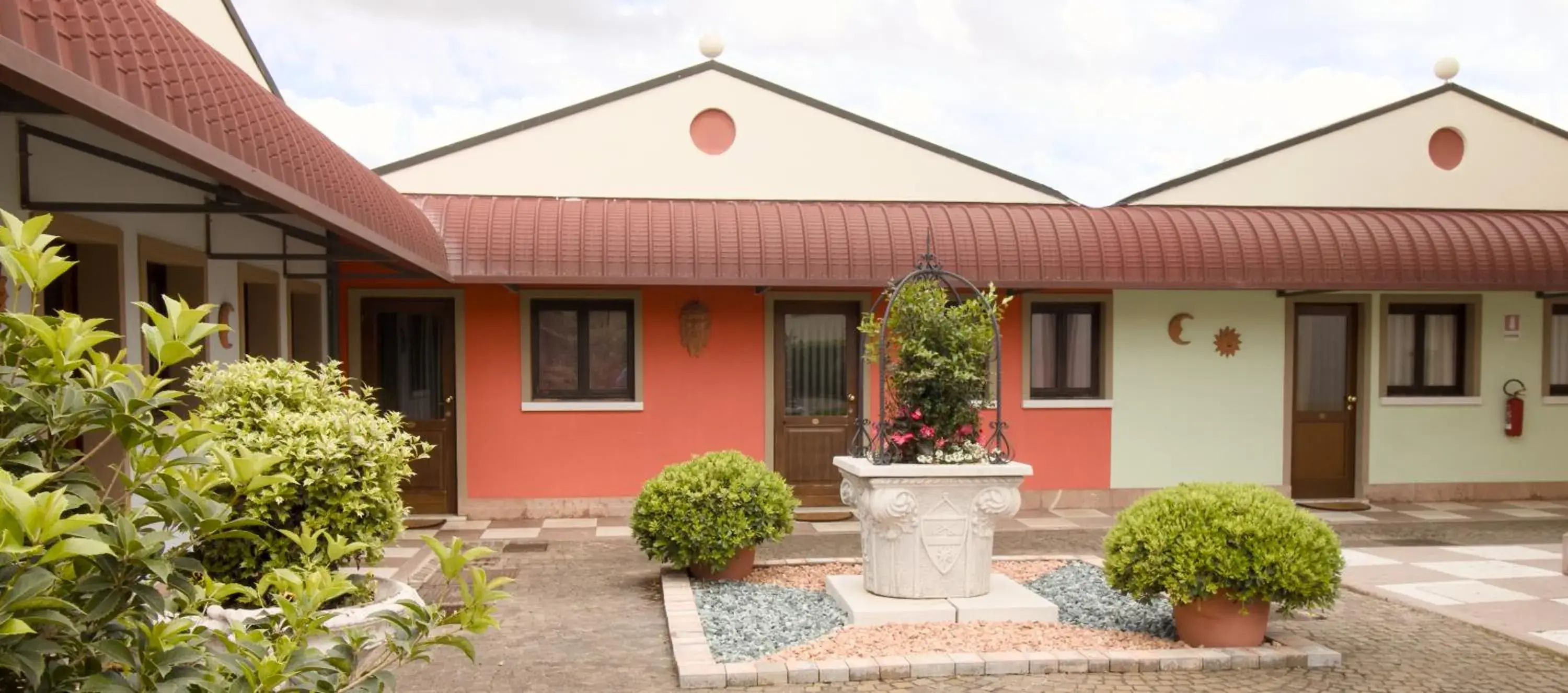 Property building in Hotel Villa Stucky Property building in Hotel Villa Stucky