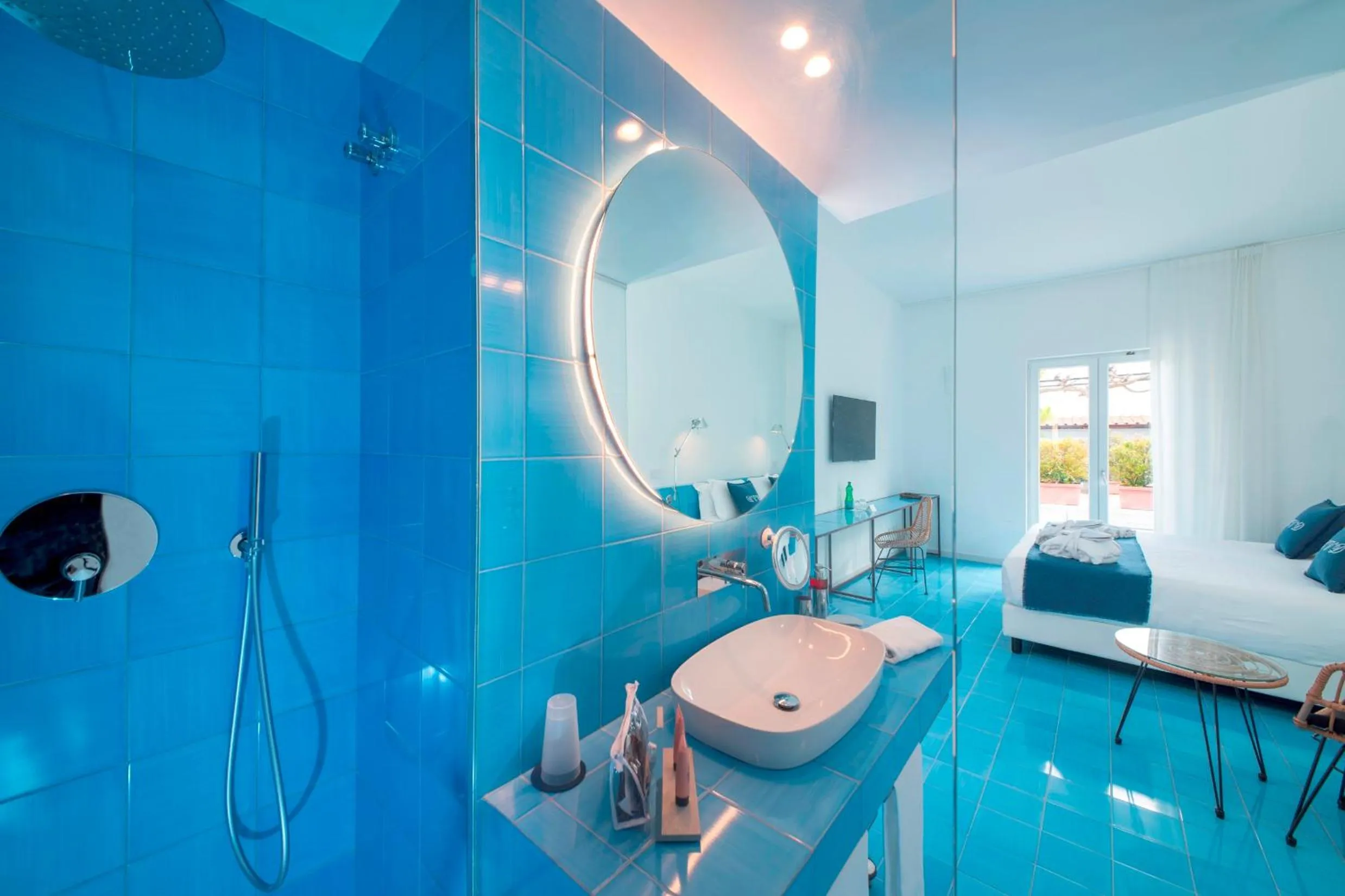 Bathroom in Hotel Villa Durrueli Resort & Spa