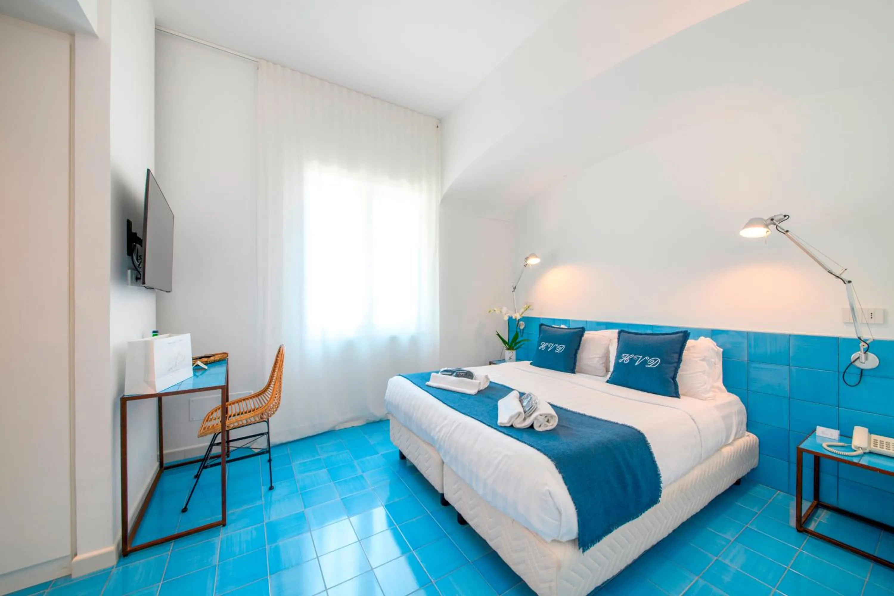 TV and multimedia, Bed in Hotel Villa Durrueli Resort & Spa