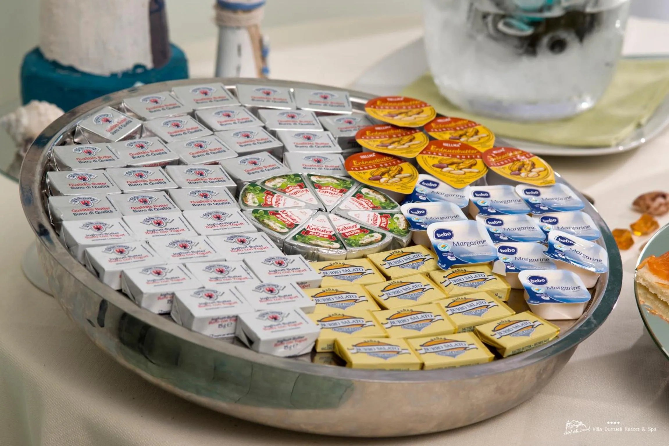 Continental breakfast in Hotel Villa Durrueli Resort & Spa