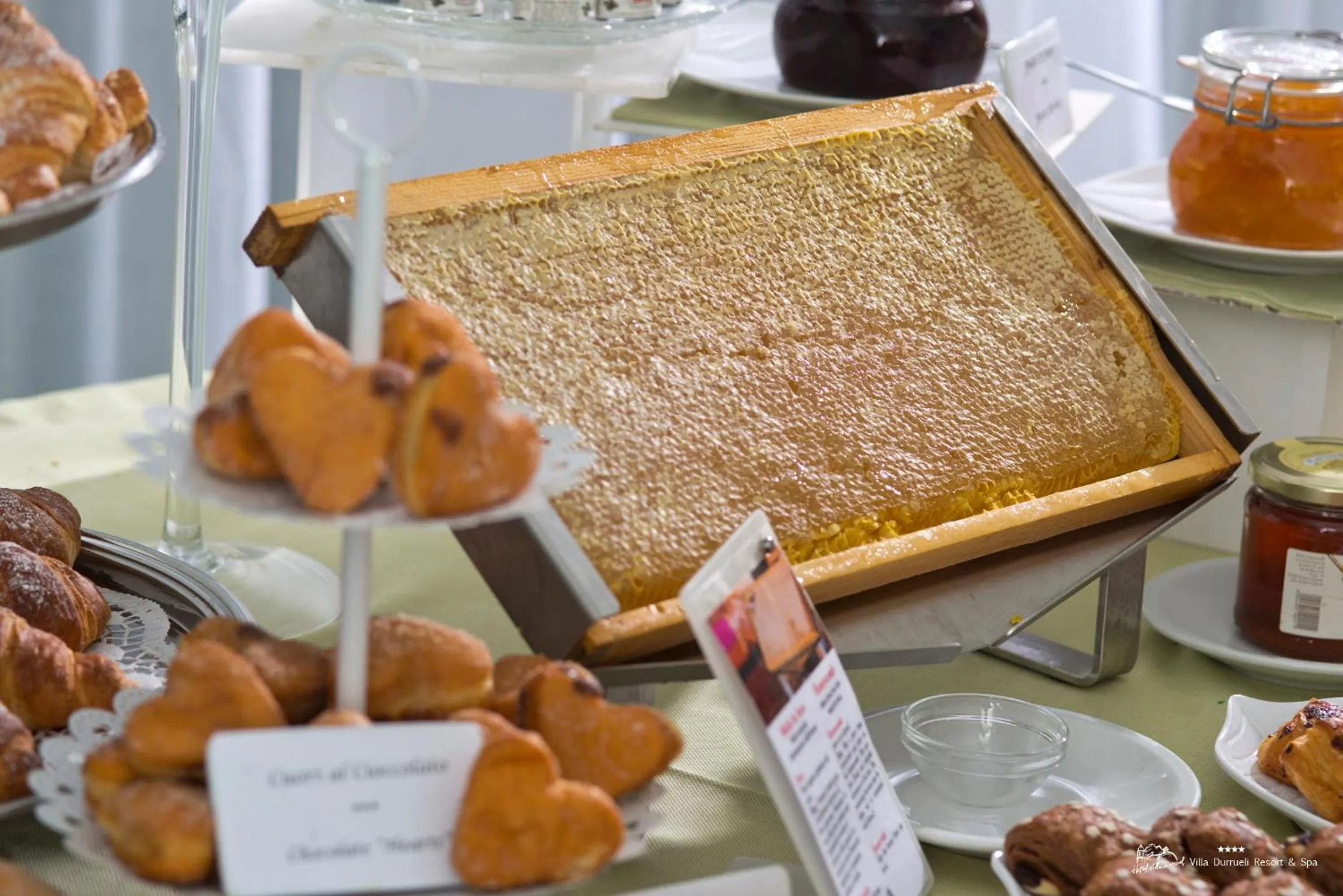 Continental breakfast in Hotel Villa Durrueli Resort & Spa