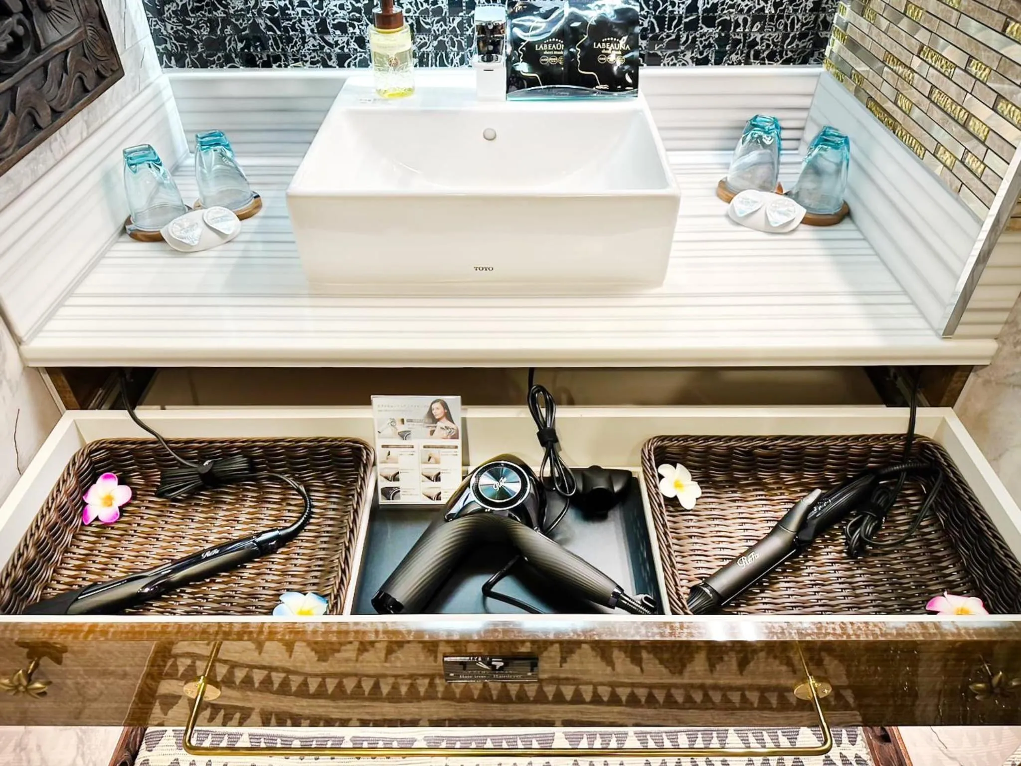 hair dryier in Hotel BaliBali ANNEX 五反田