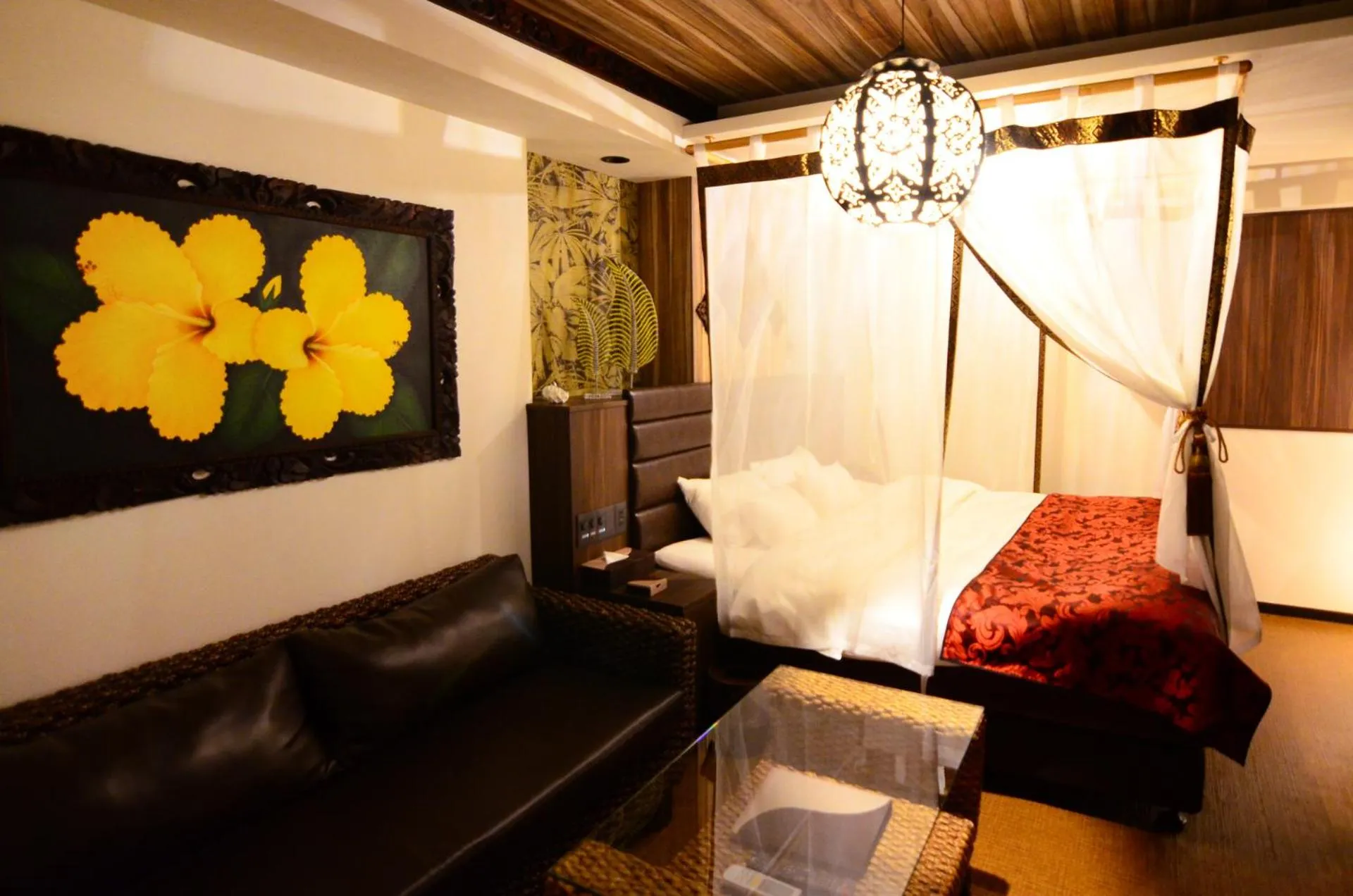 Bed in Hotel BaliBali ANNEX 五反田