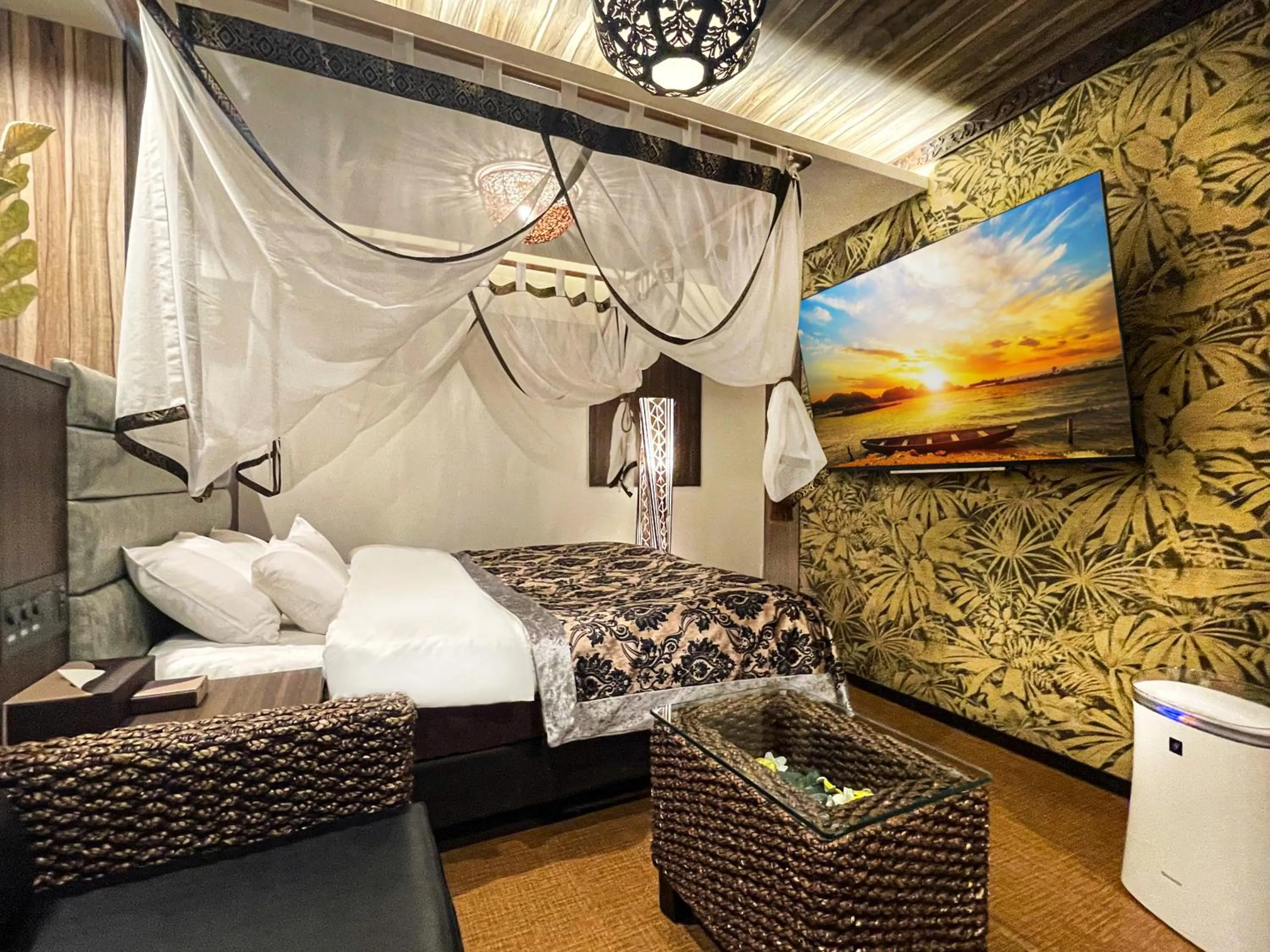 Bed in Hotel BaliBali ANNEX 五反田