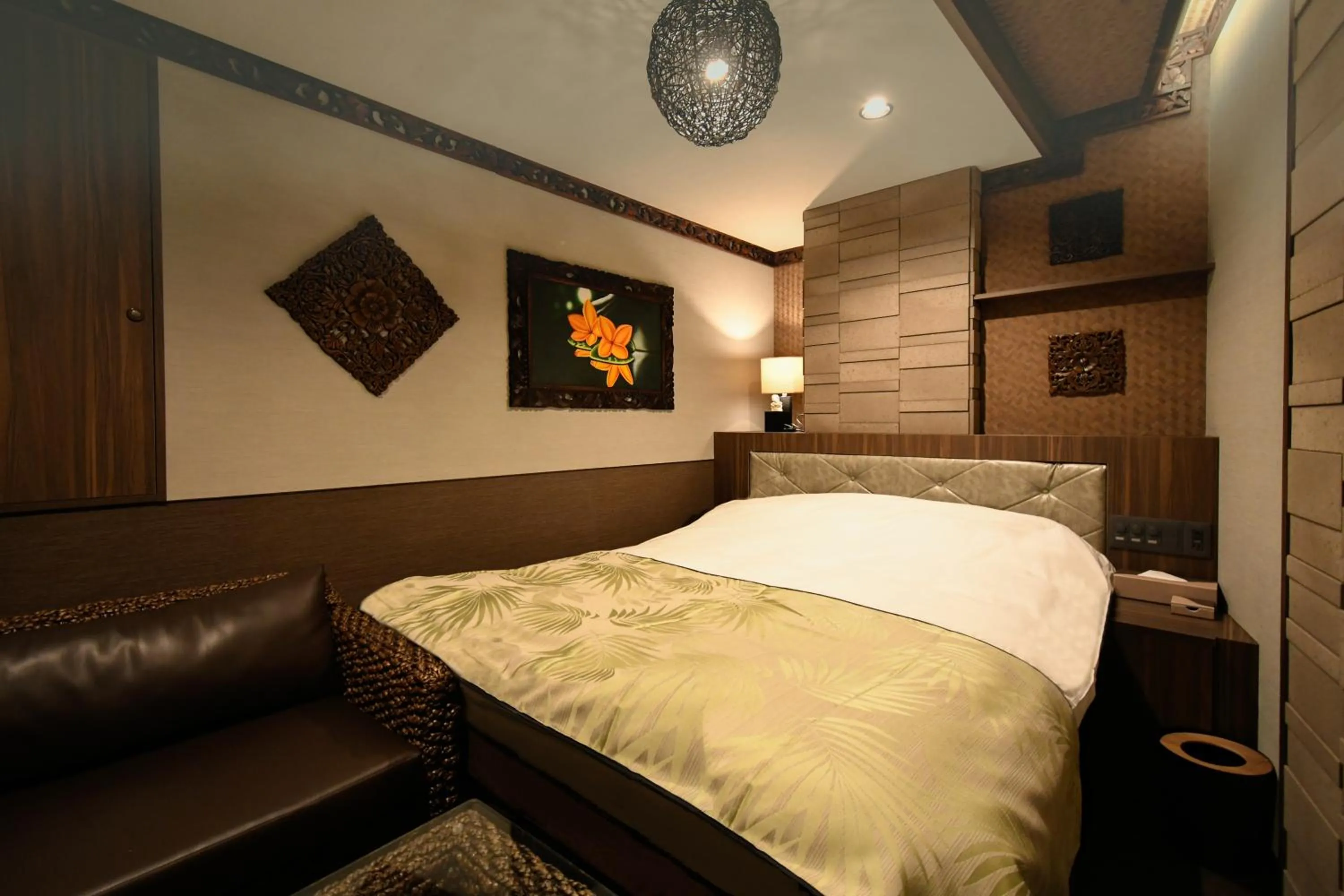 Bed in Hotel BaliBali ANNEX 五反田