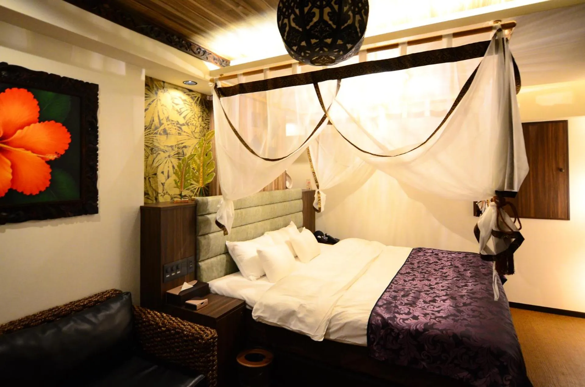 Bed in Hotel BaliBali ANNEX 五反田