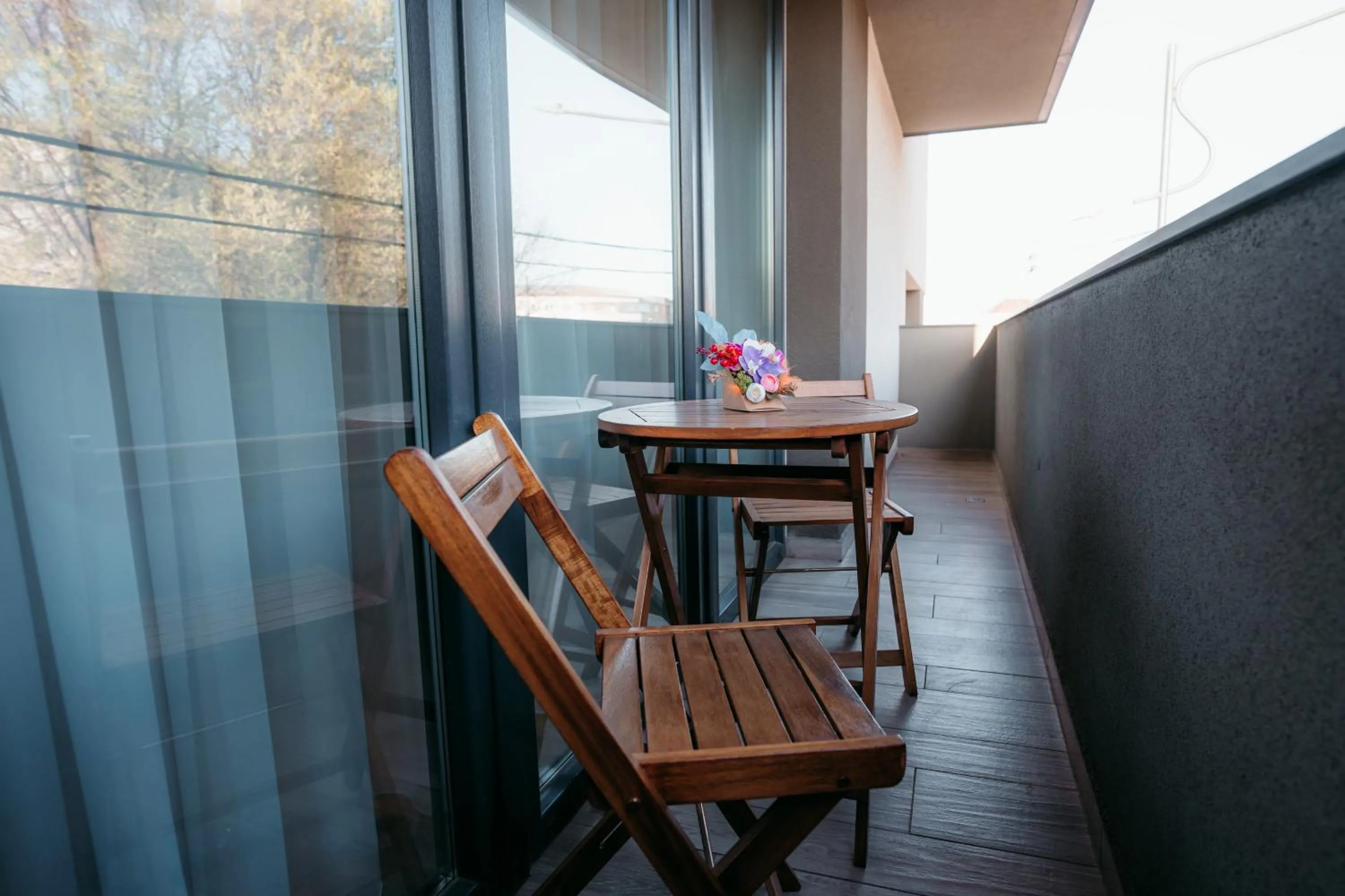 Balcony/Terrace in ResHome Apartments&Rooms