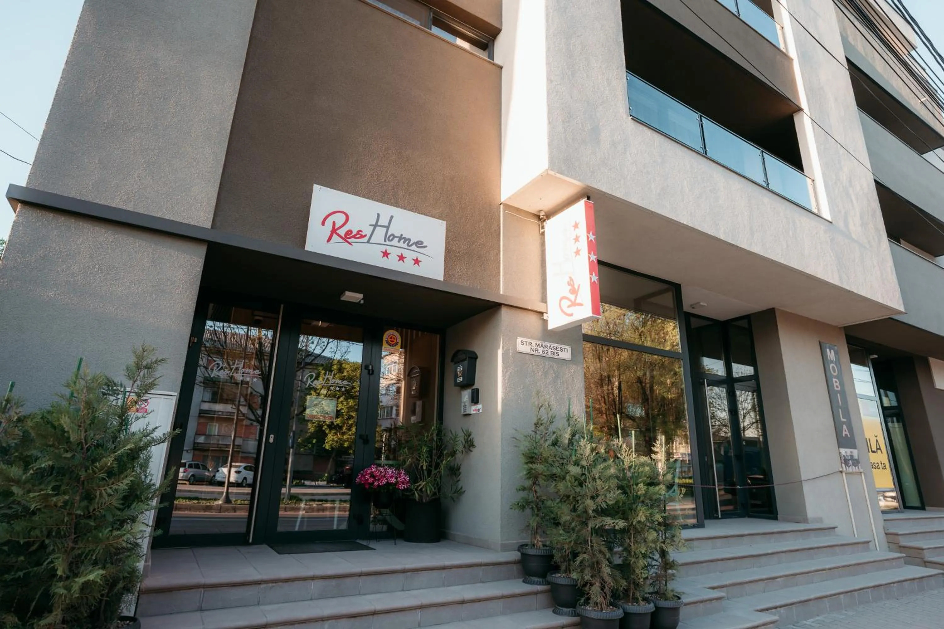 Property building in ResHome Apartments&Rooms