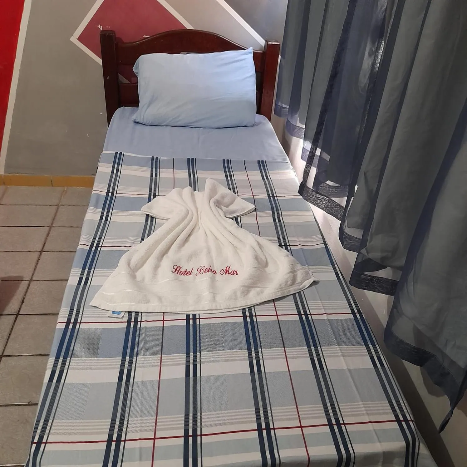 Bed in Hotel Beira Mar
