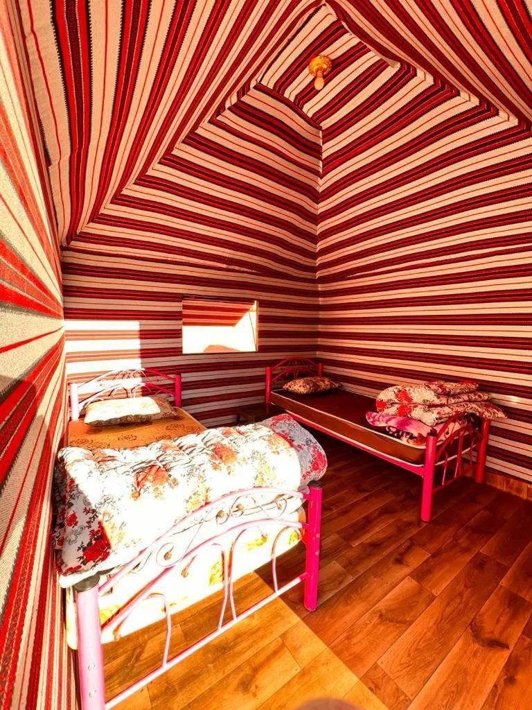 Photo of the whole room, Bed in Wadi Rum White Mountain Camp