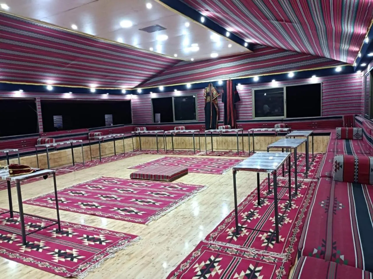 Property building in Wadi Rum White Mountain Camp
