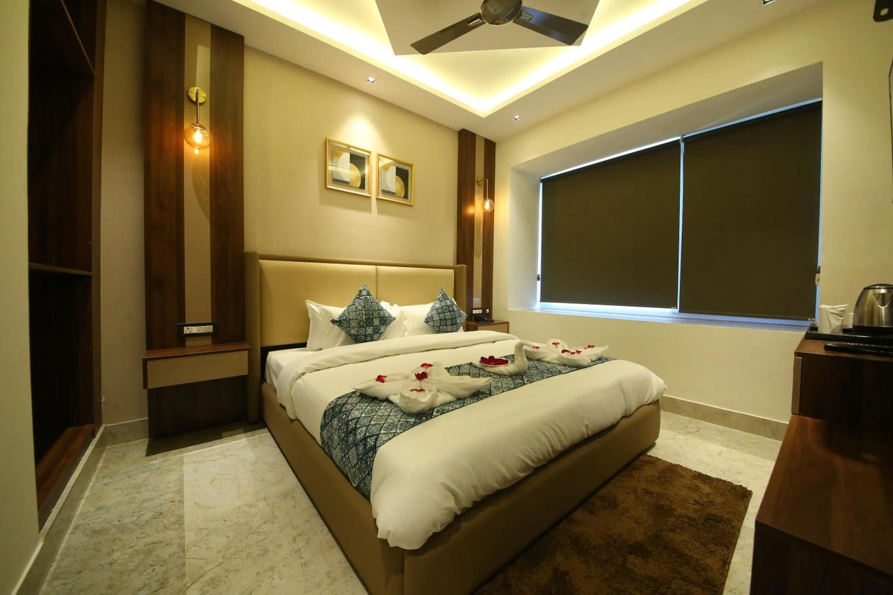 Bed in Hotel Dream Inn