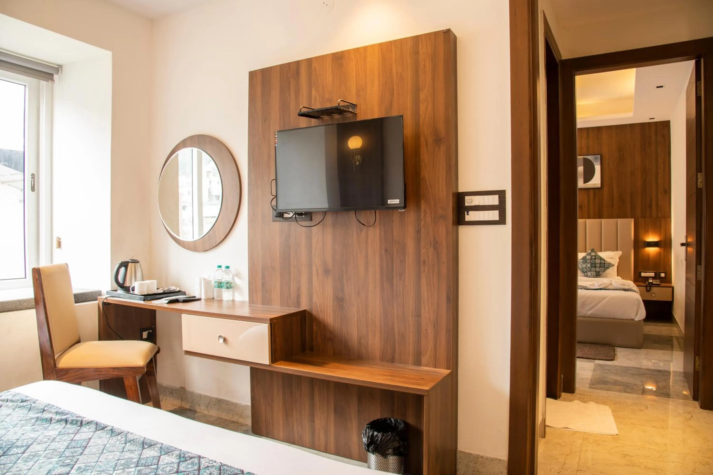 TV and multimedia, Bed in Hotel Dream Inn