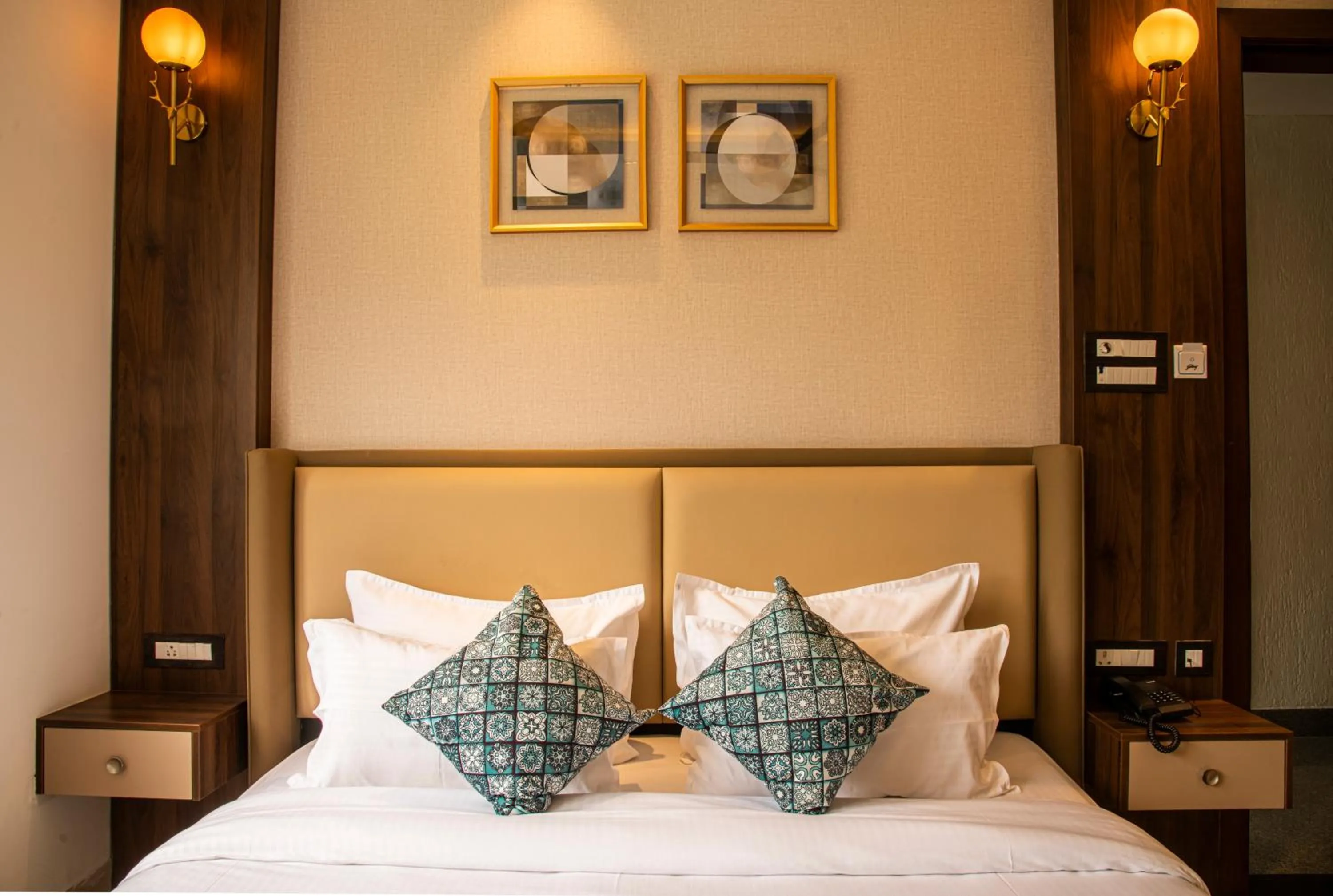 Bed in Hotel Dream Inn