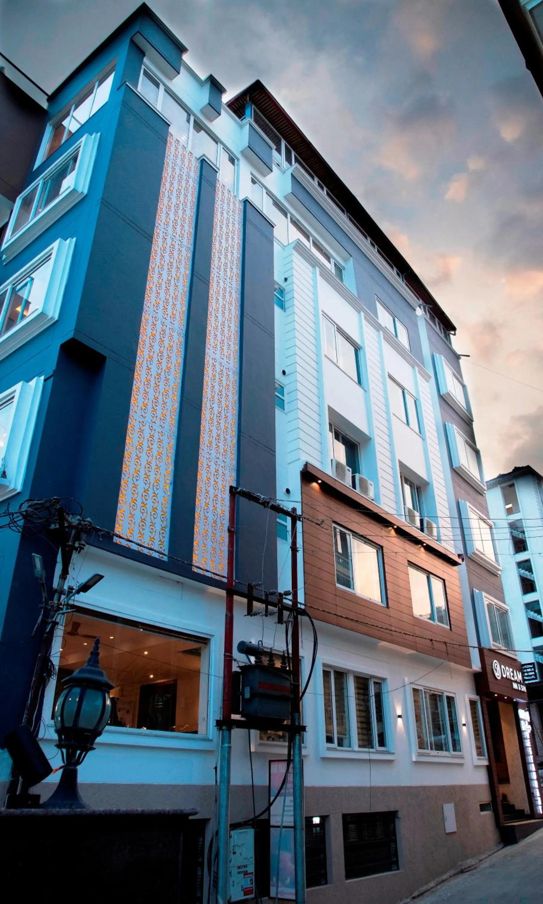 Property building in Hotel Dream Inn