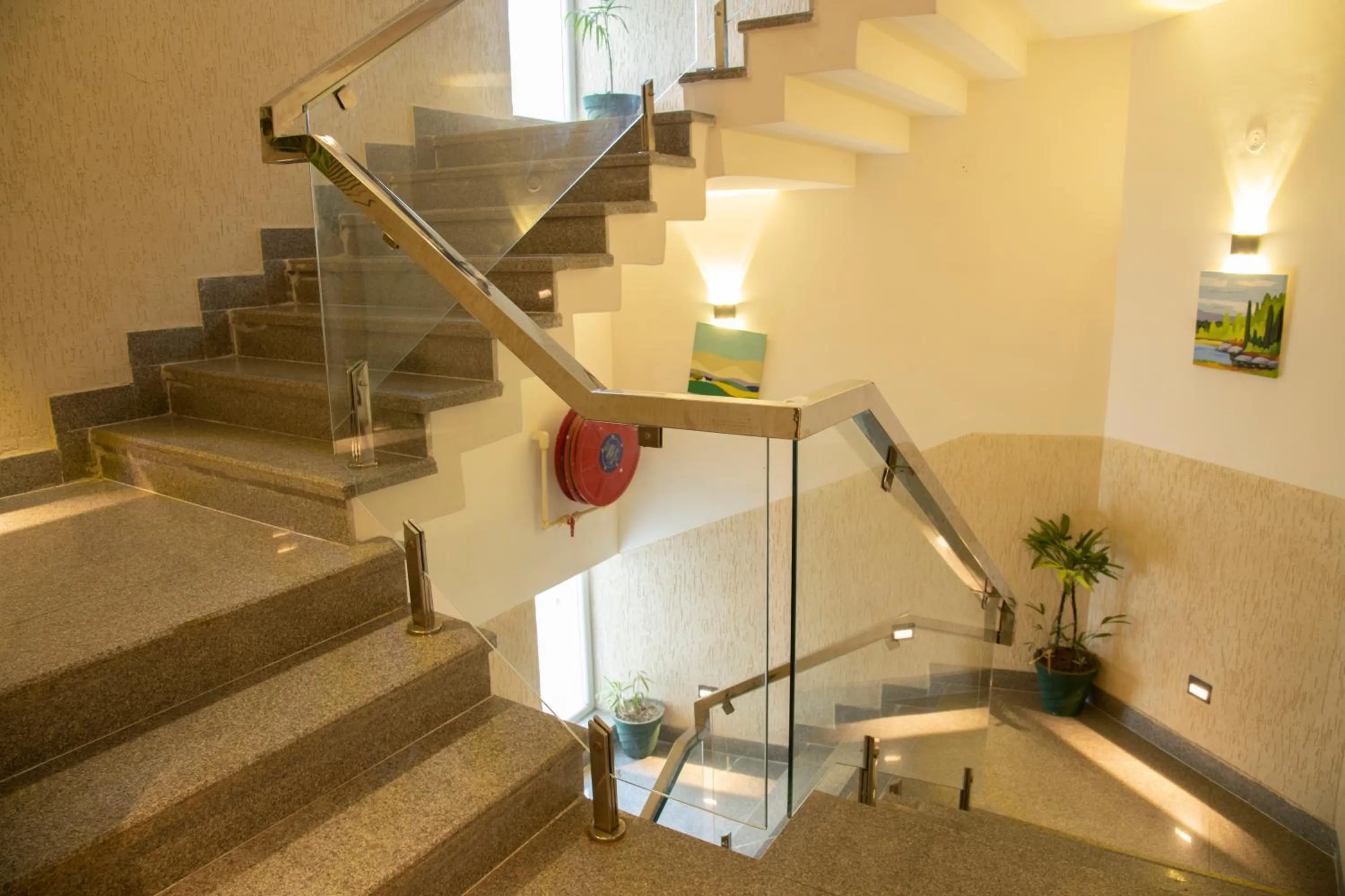 elevator in Hotel Dream Inn