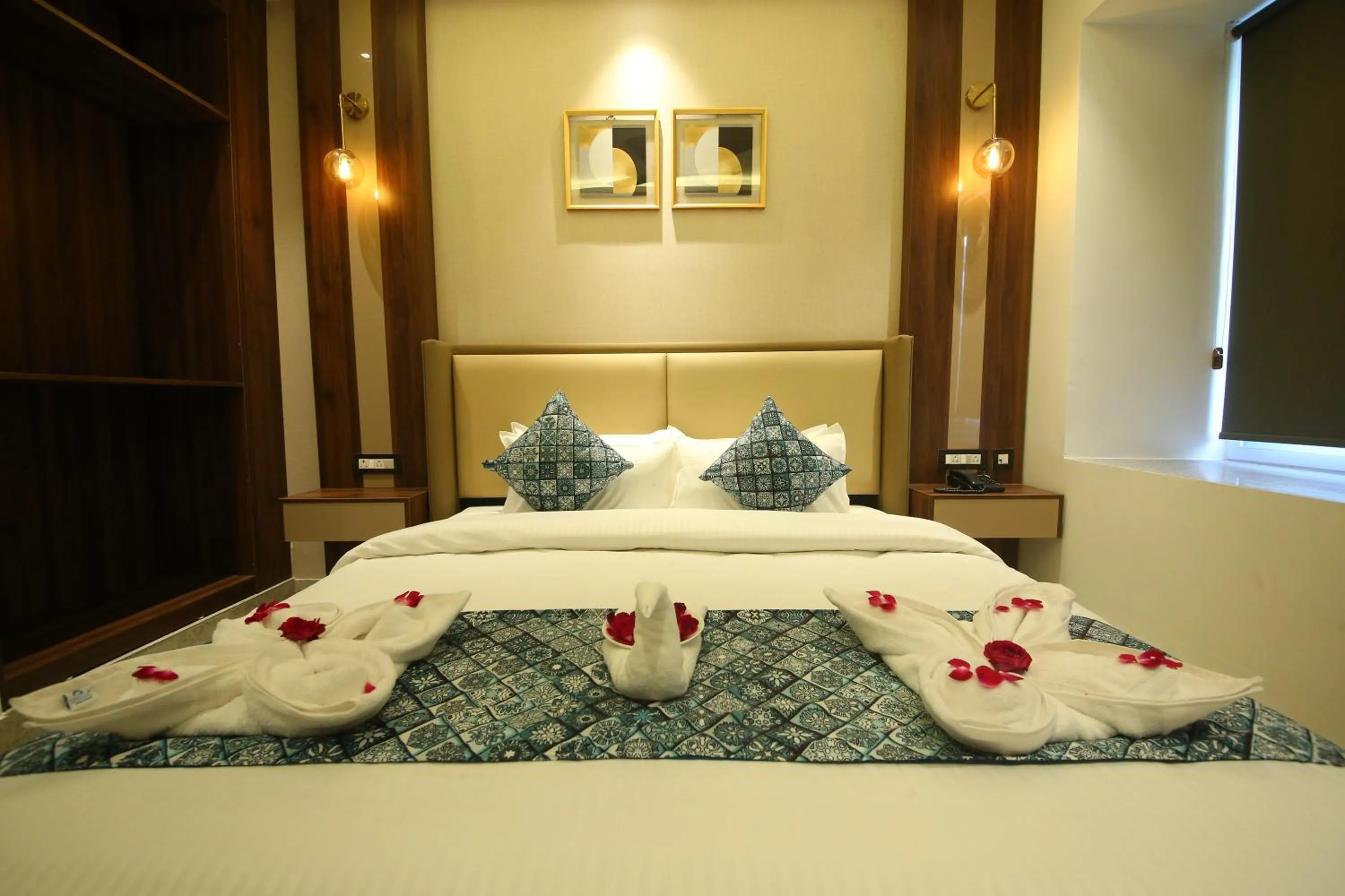 Bed in Hotel Dream Inn