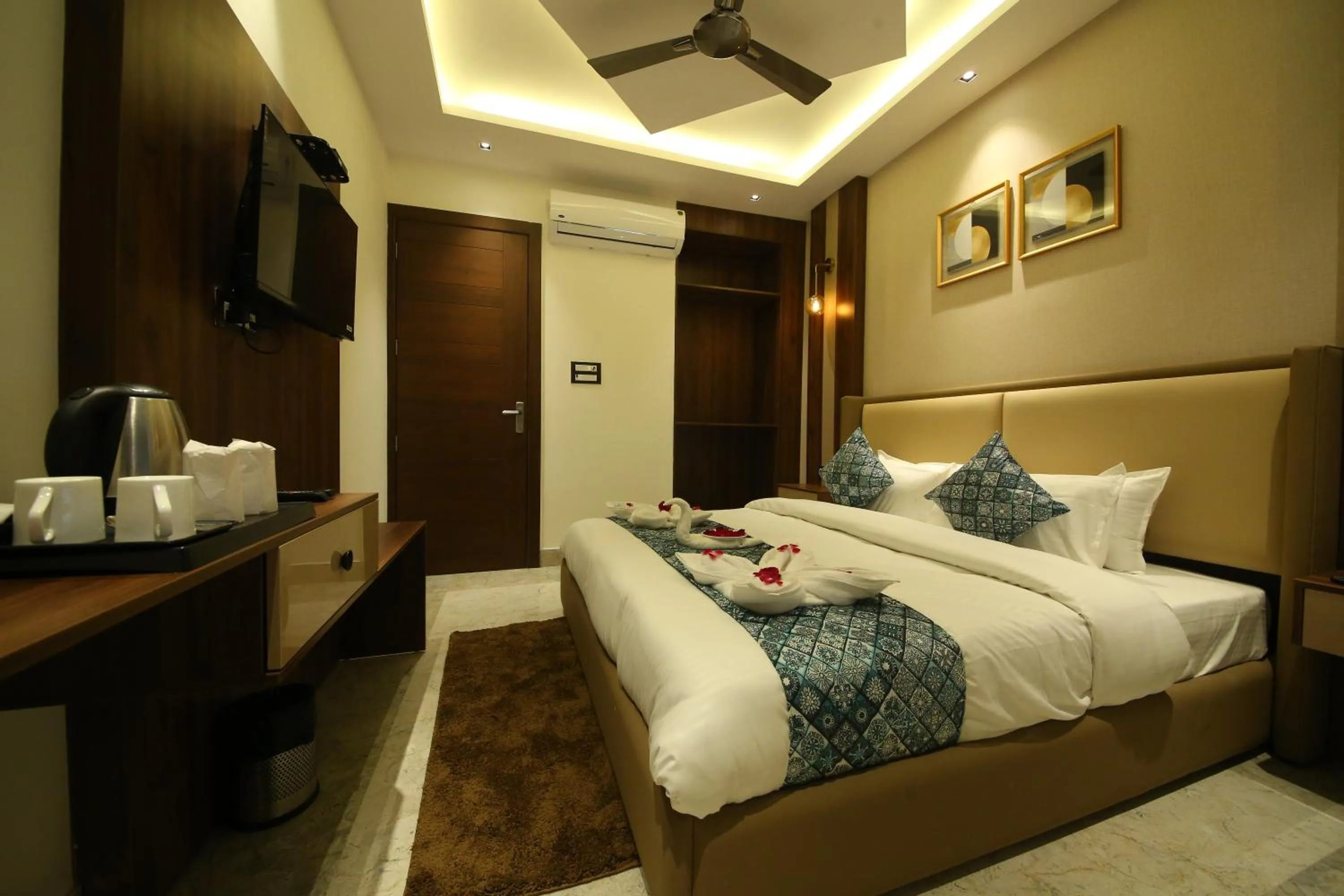 Bed in Hotel Dream Inn