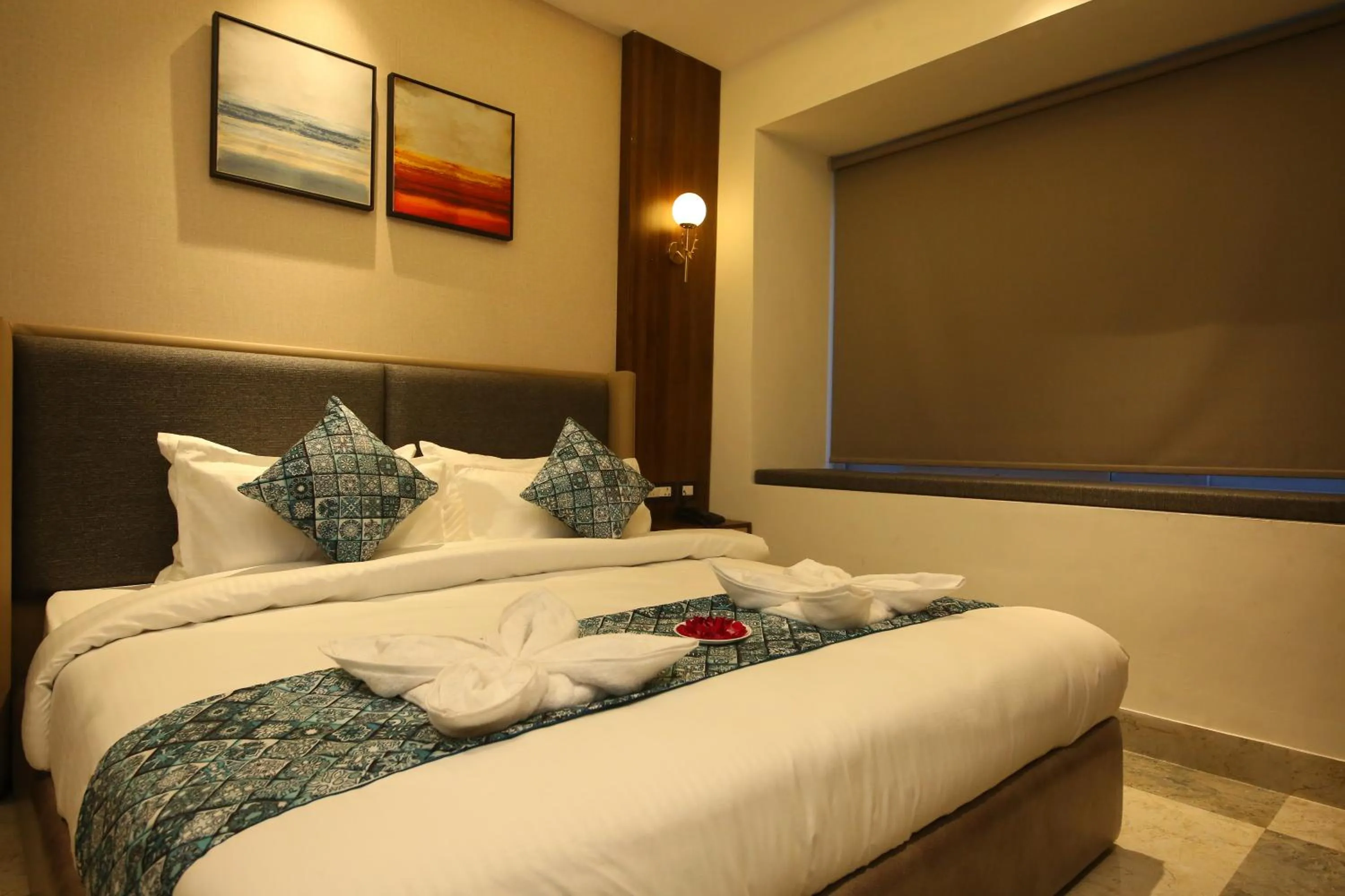 Bed in Hotel Dream Inn