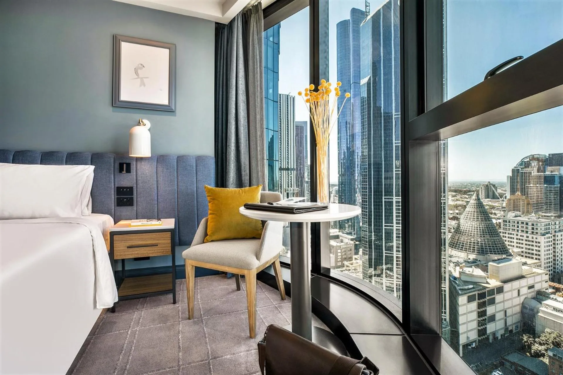 Seating area in voco Melbourne Central