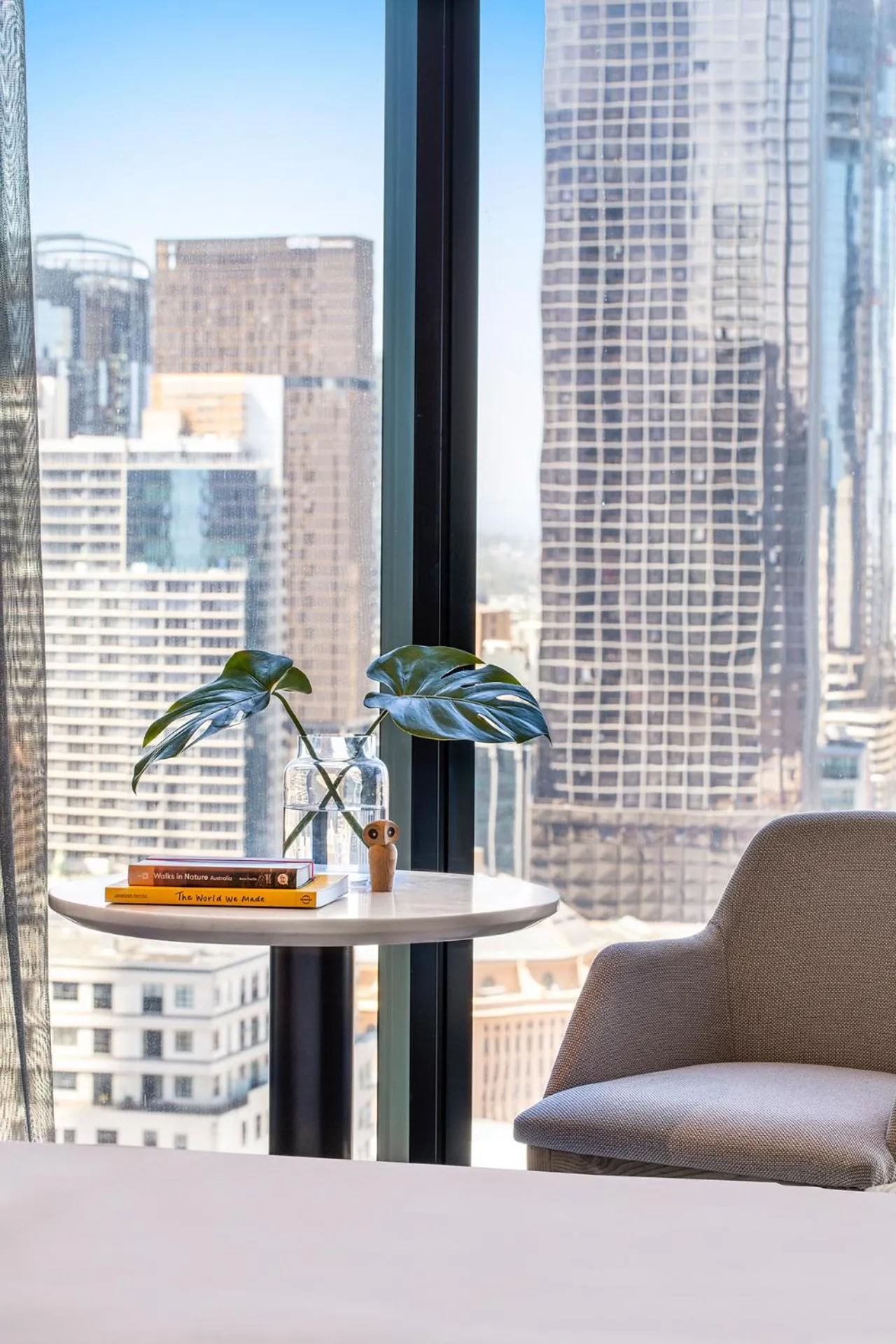 Seating area in voco Melbourne Central