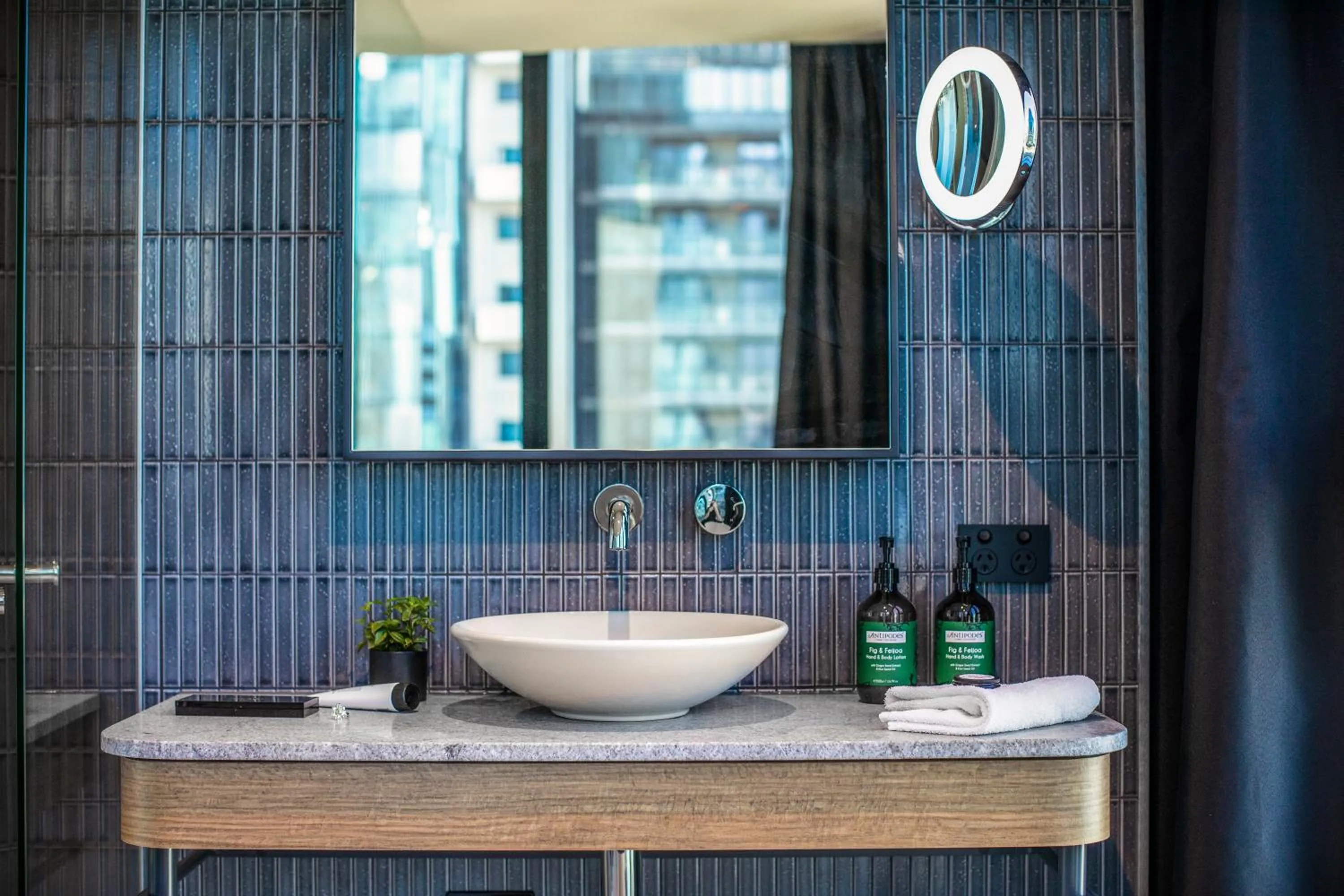 Bathroom in voco Melbourne Central