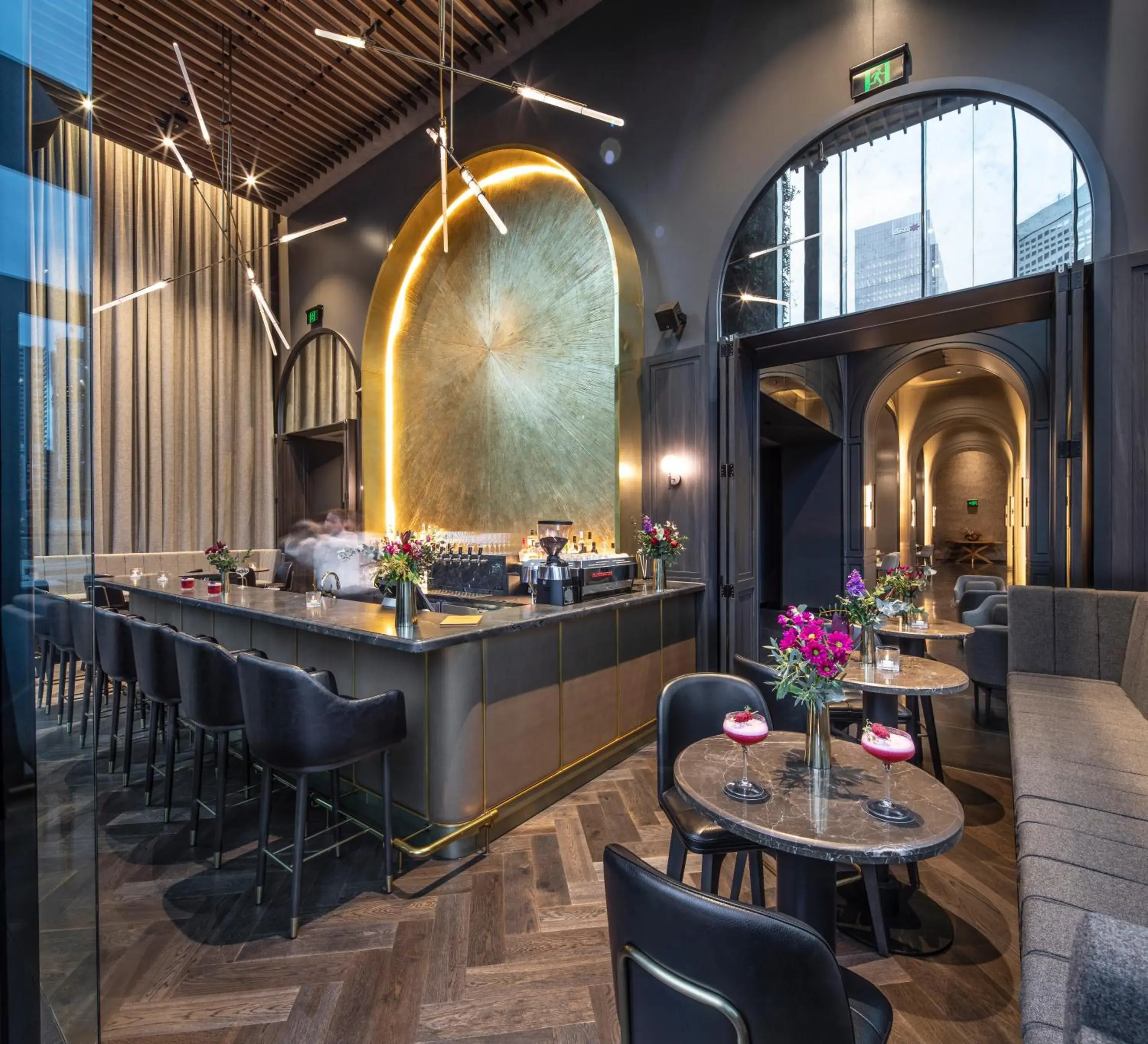 Lounge or bar in voco Melbourne Central Lounge or bar in voco Melbourne Central