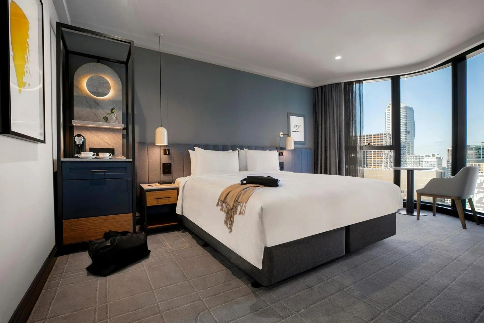 Bedroom, Bed in voco Melbourne Central
