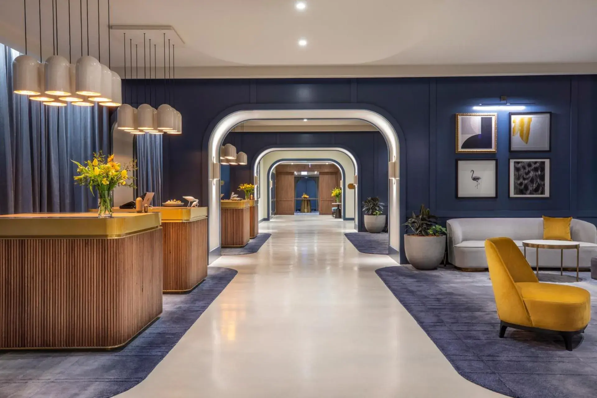 Lobby or reception in voco Melbourne Central Lobby or reception in voco Melbourne Central