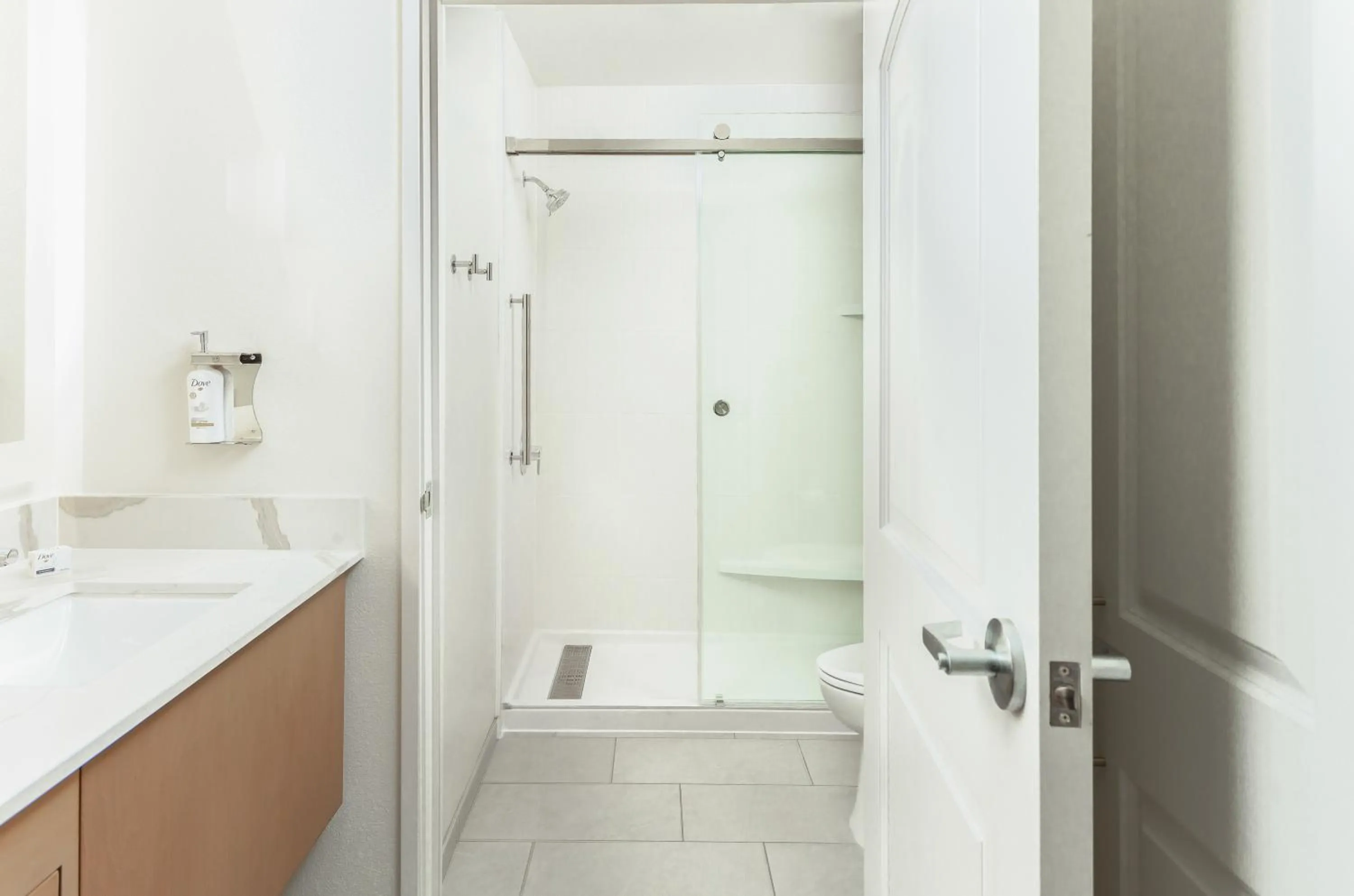Shower in Staybridge Suites - San Bernardino - Loma Linda