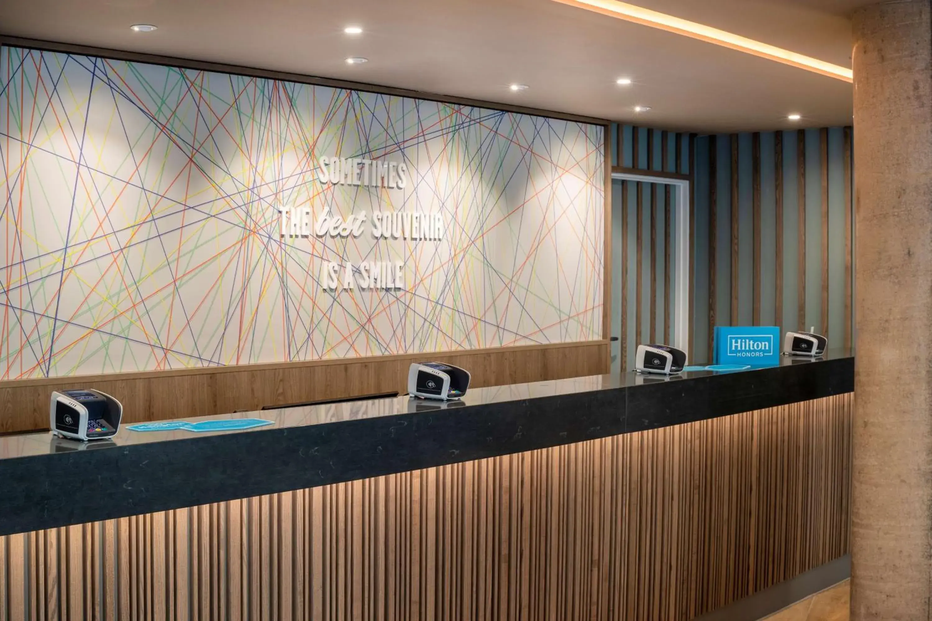 Lobby or reception in Hampton By Hilton Bath City Lobby or reception in Hampton By Hilton Bath City