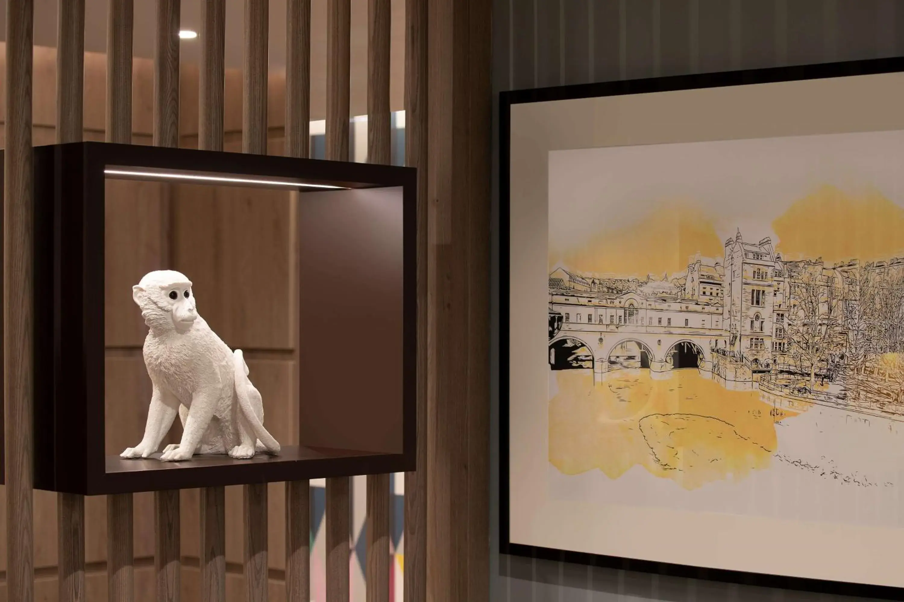 Lobby or reception in Hampton By Hilton Bath City Lobby or reception in Hampton By Hilton Bath City