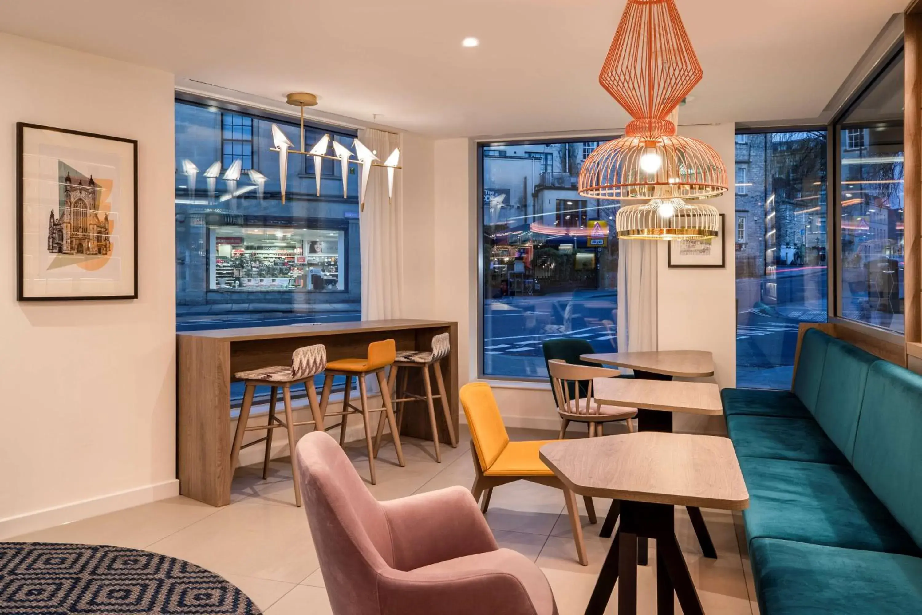 Lobby or reception in Hampton By Hilton Bath City Lobby or reception in Hampton By Hilton Bath City