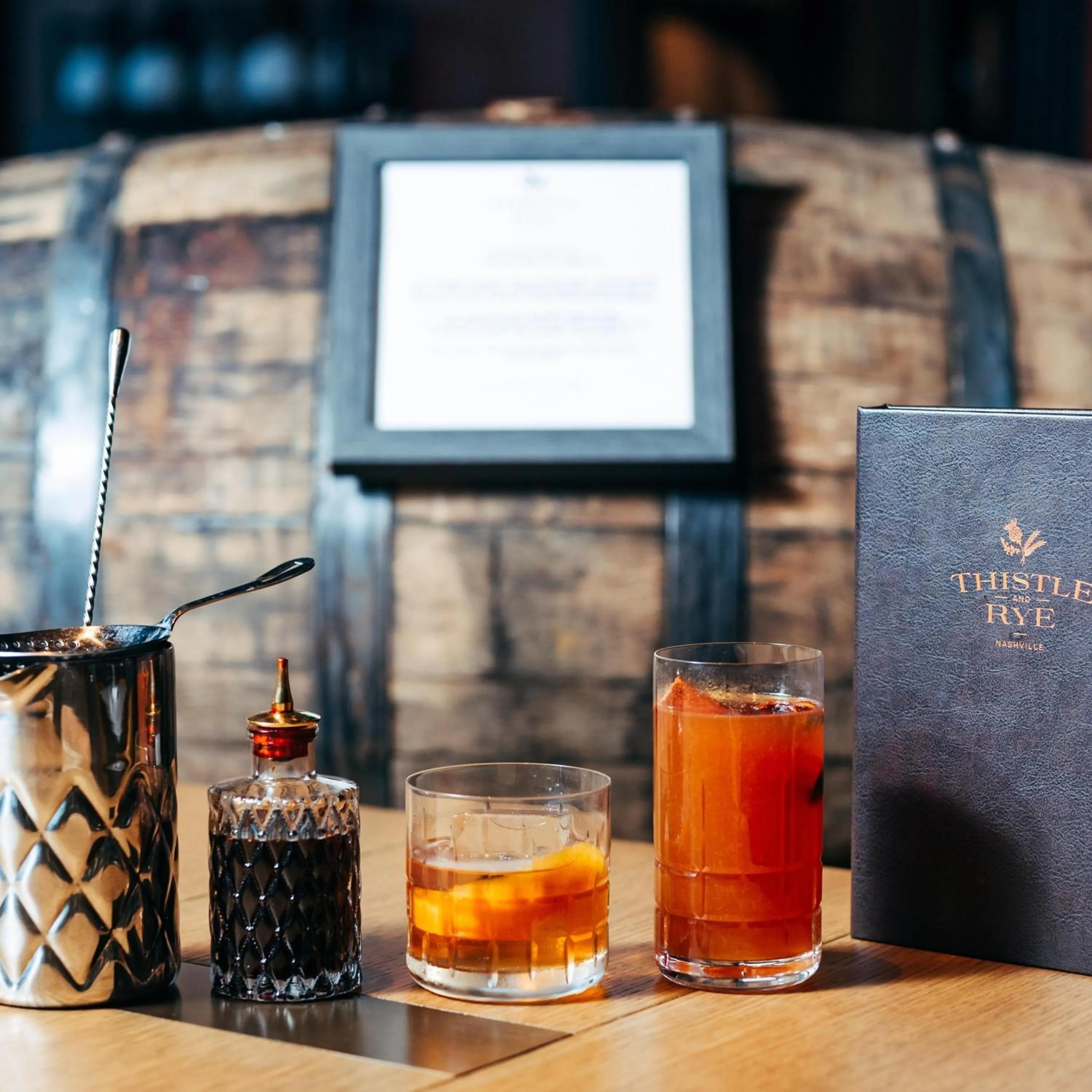 Dining area in Conrad Nashville