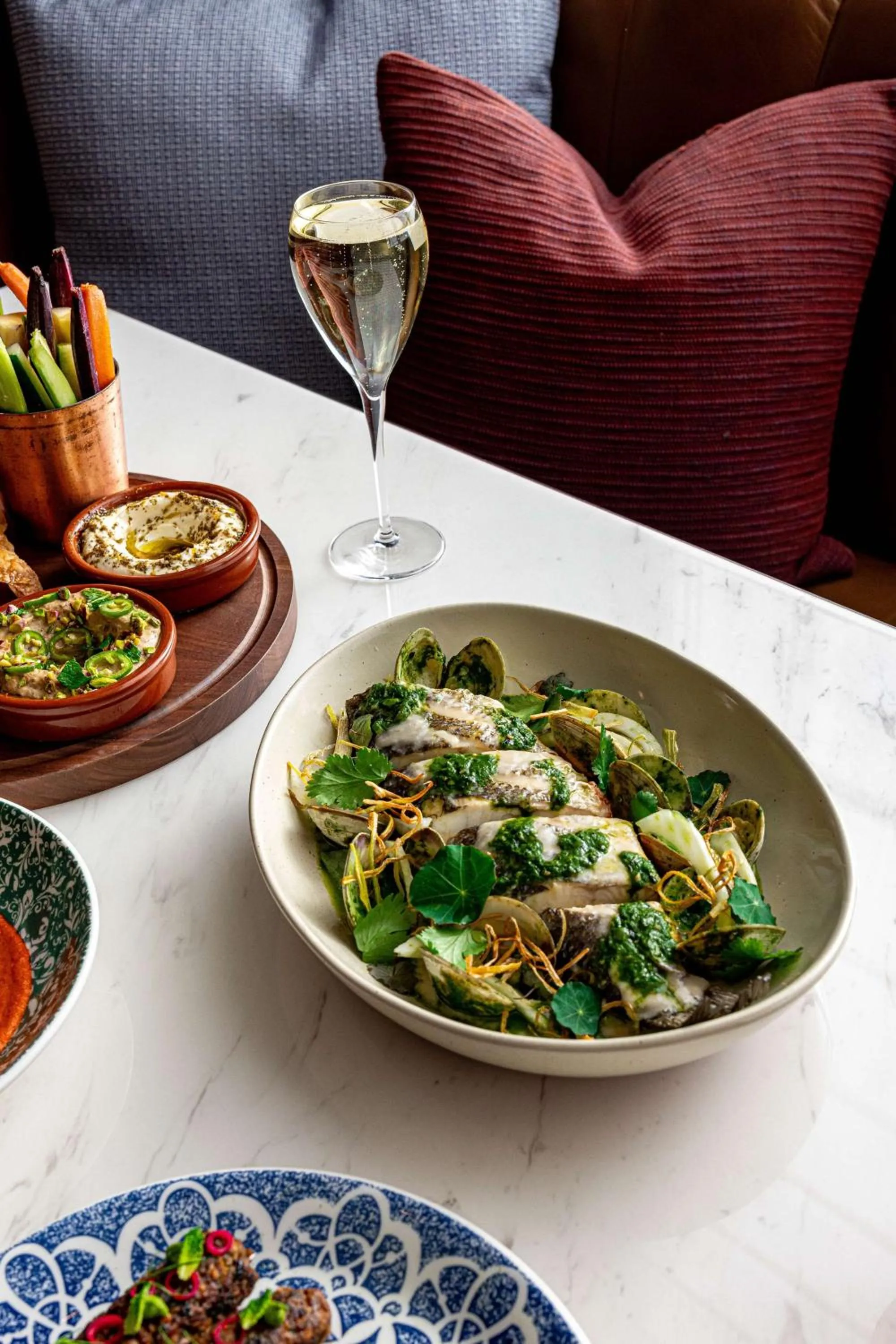 Dining area in Conrad Nashville