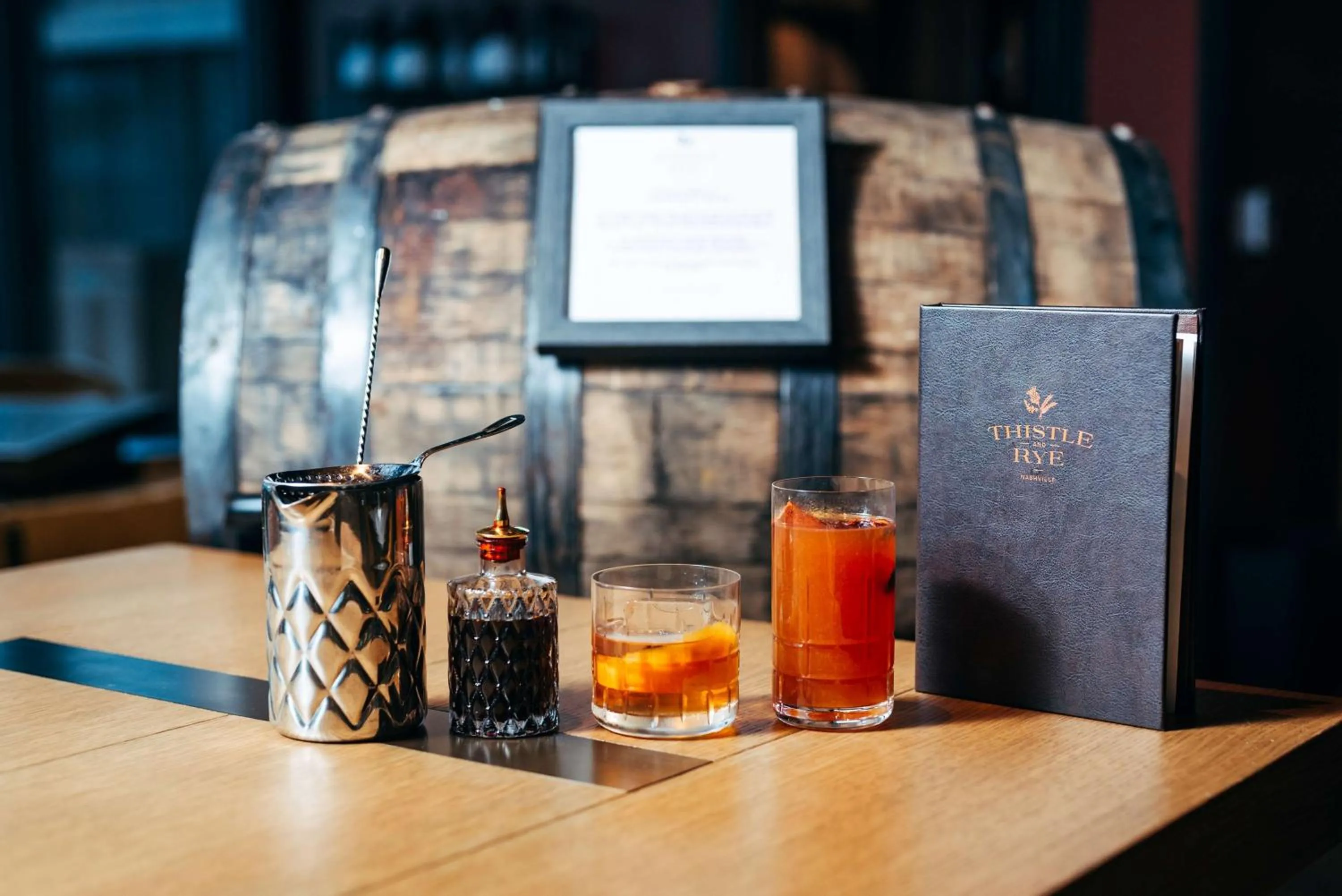 Dining area in Conrad Nashville