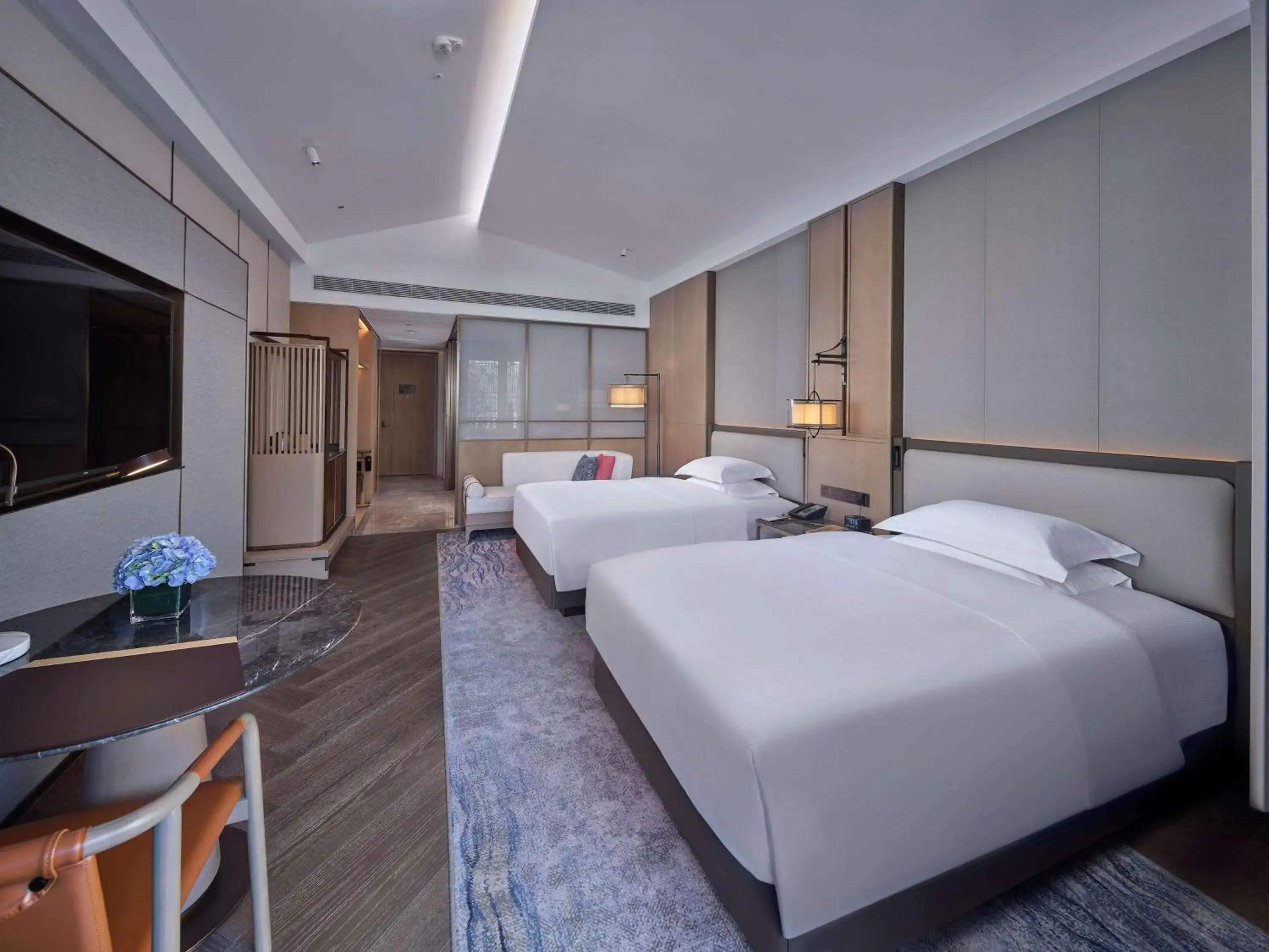 Bedroom, Bed in Doubletree By Hilton Yancheng Dayangwan Bedroom, Bed in Doubletree By Hilton Yancheng Dayangwan