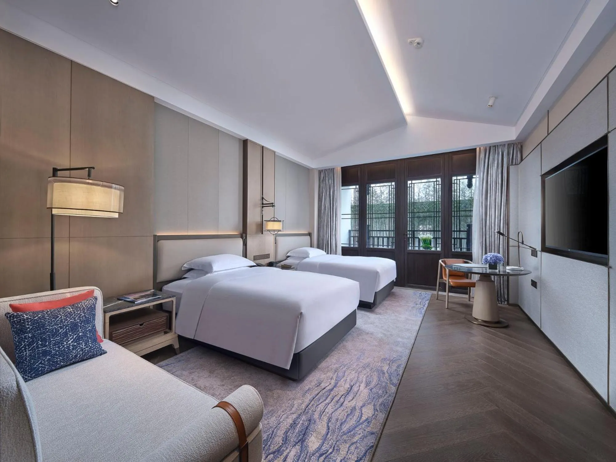Photo of the whole room, Bed in Doubletree By Hilton Yancheng Dayangwan