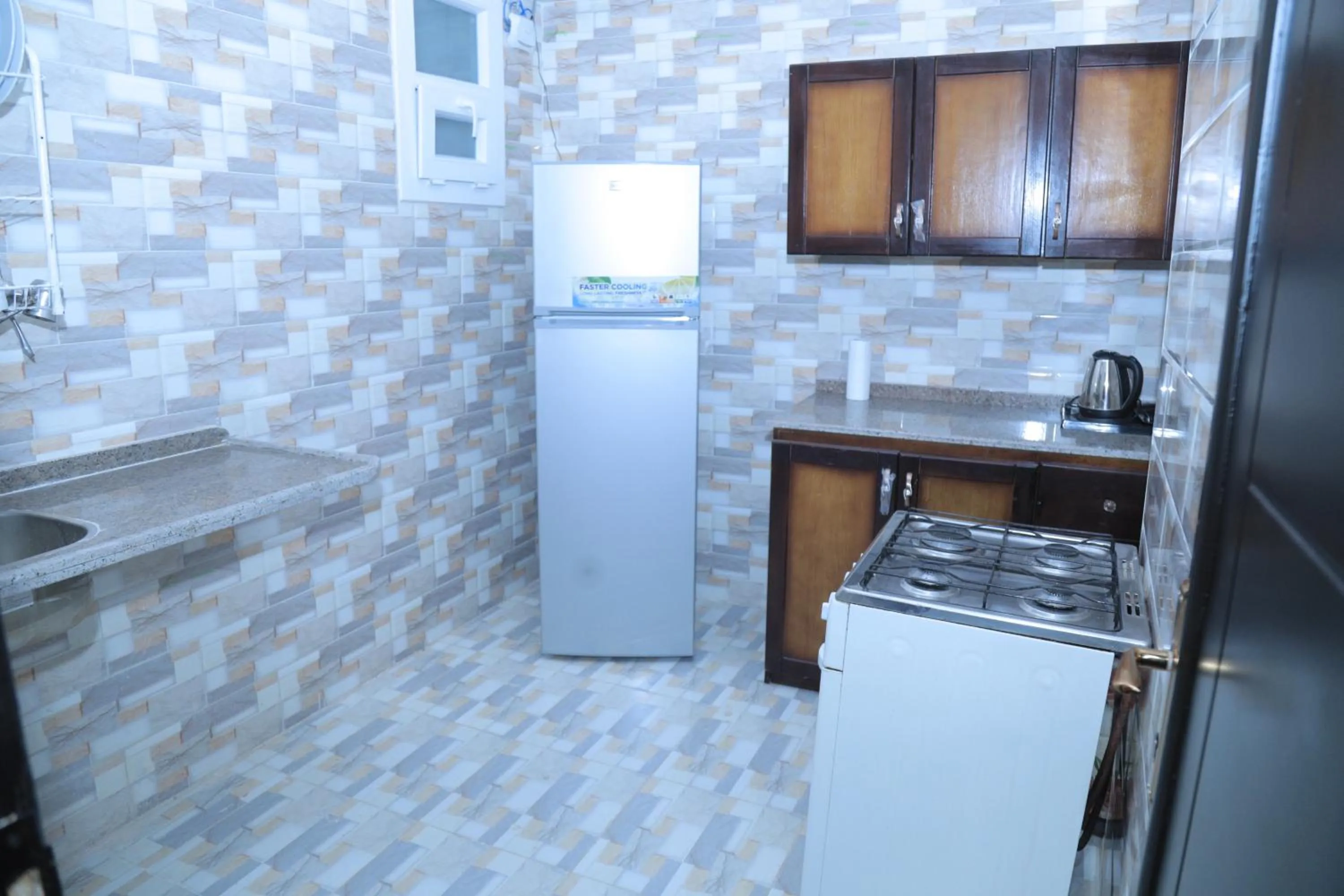 Kitchen or kitchenette in Jewel Fayed Hotel