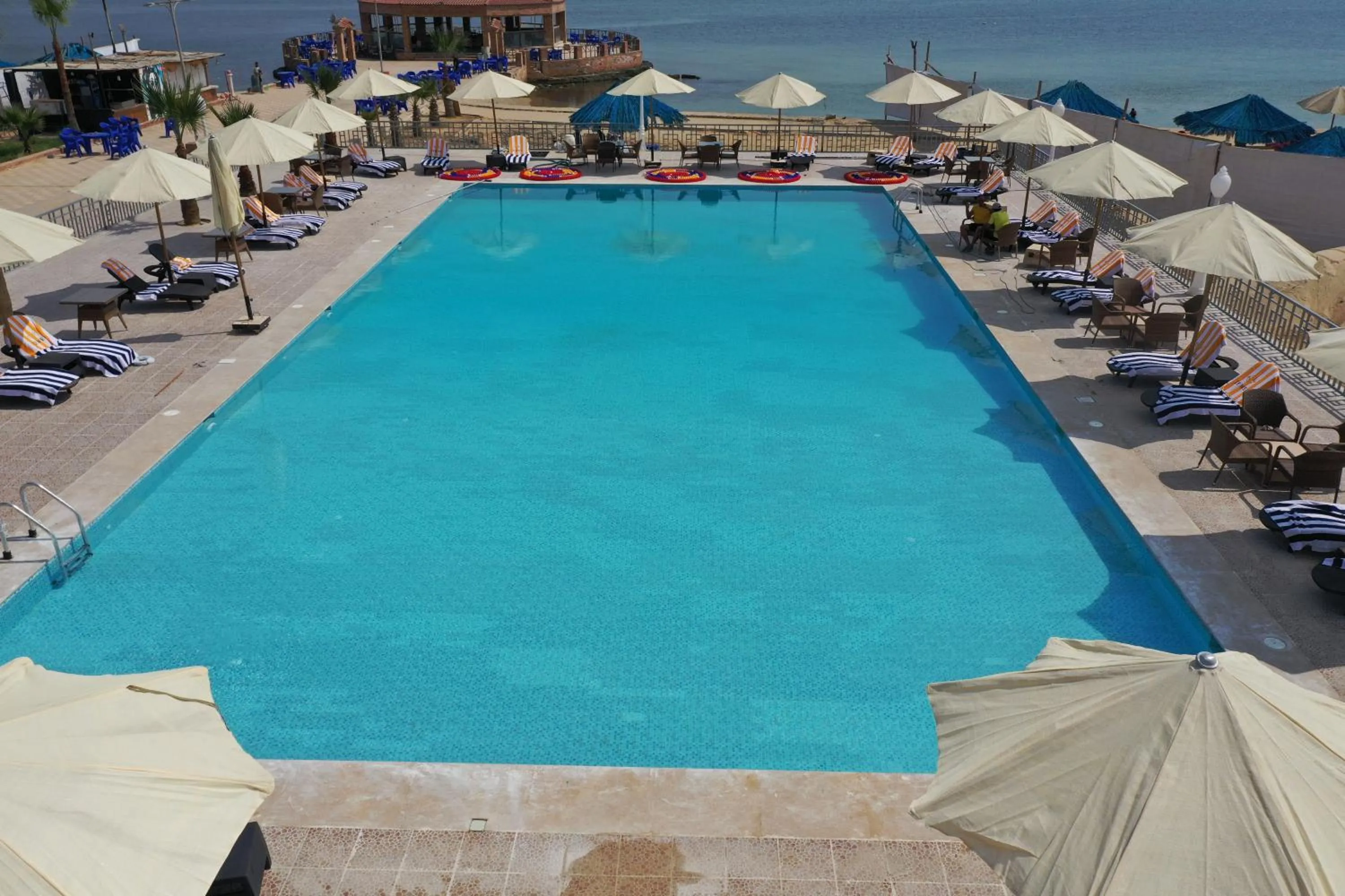 Swimming pool in Jewel Fayed Hotel