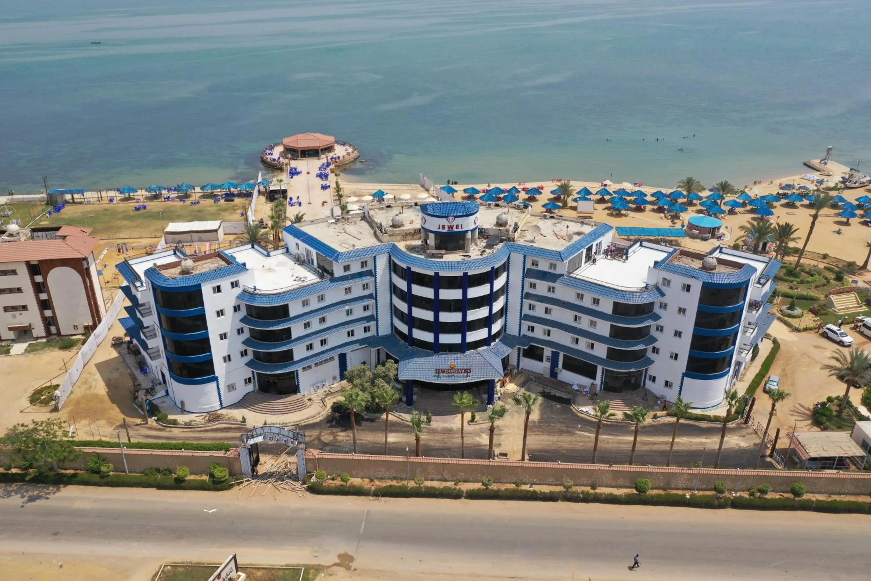 Bird's eye view in Jewel Fayed Hotel